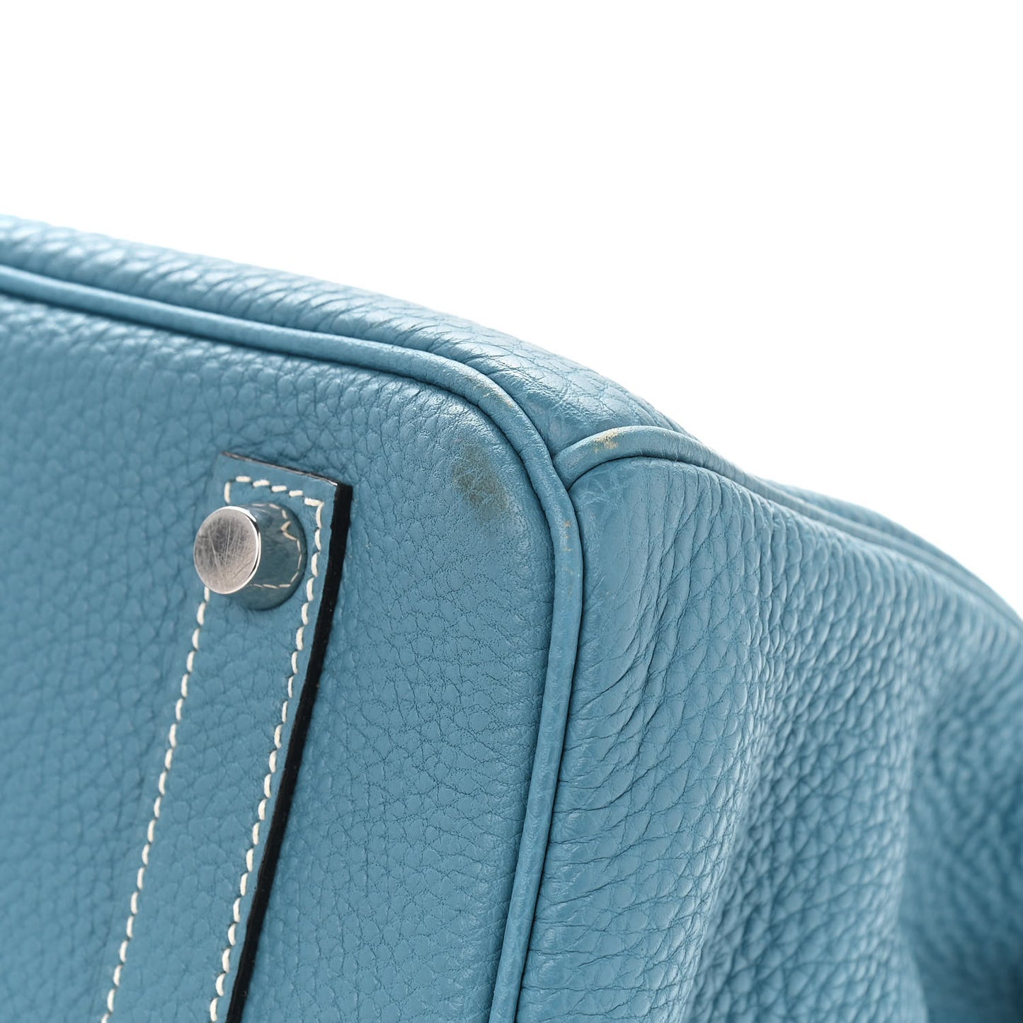 Togo Birkin 35 Blue Jean