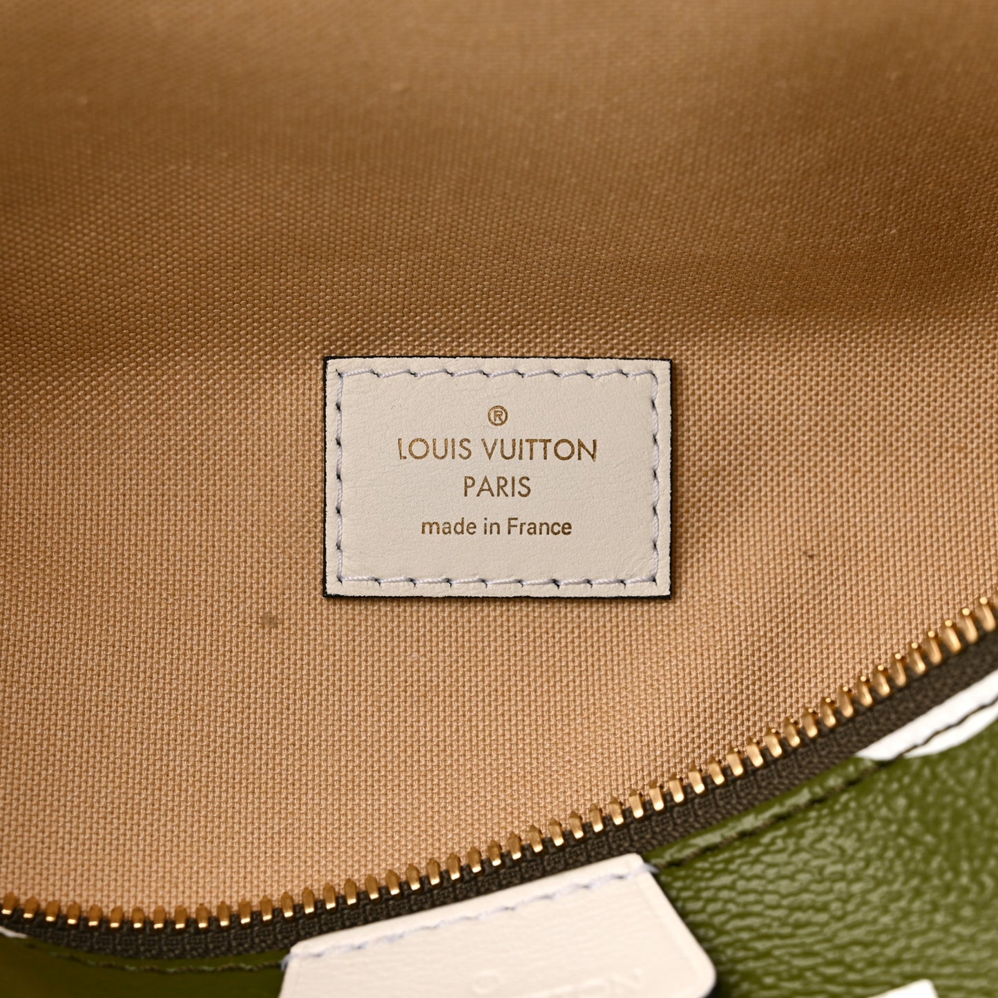 Monogram Giant Bumbag Kaki Beige