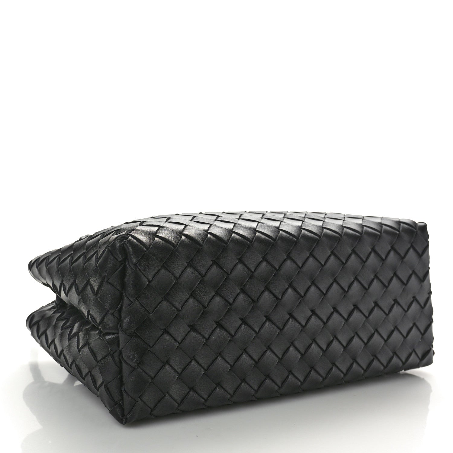 Bottega Veneta Nappa Intrecciato Small East West Andiamo Shoulder Bag Black 4 of 11