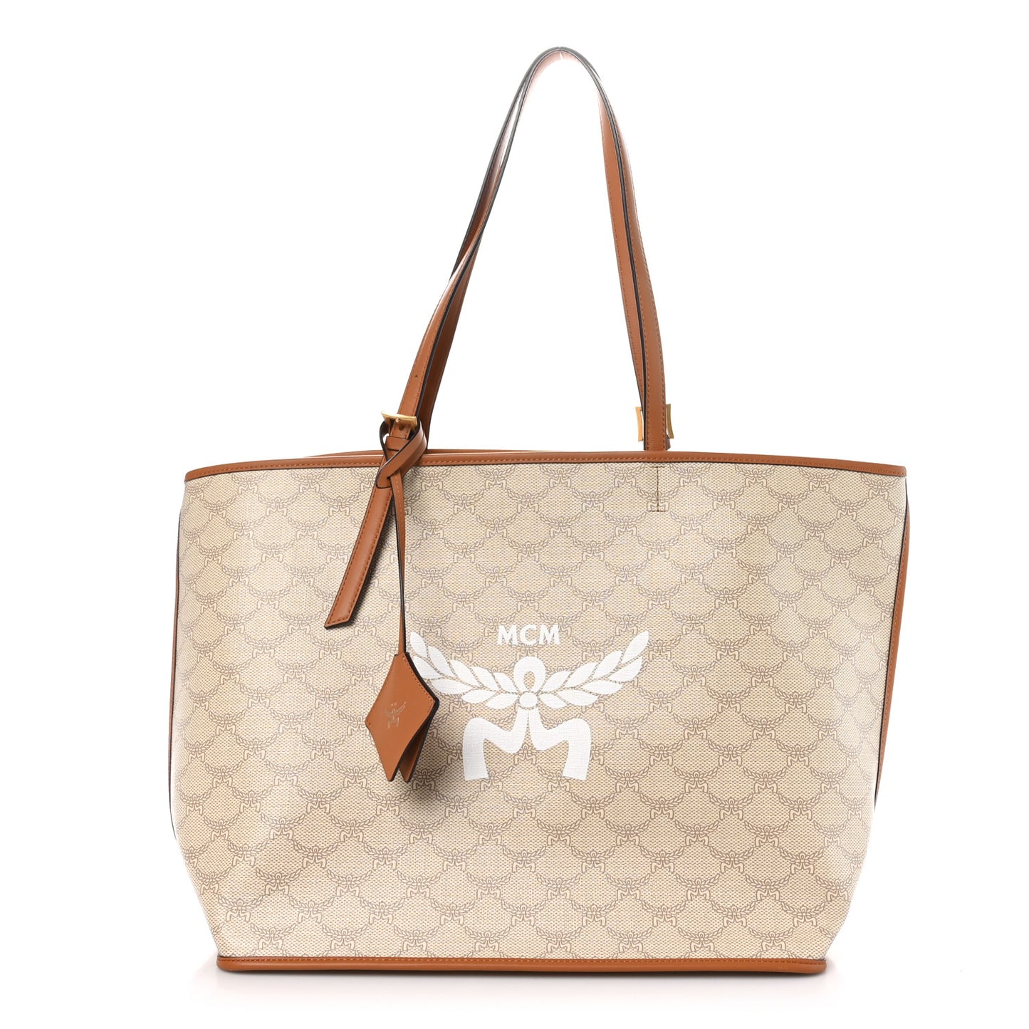 Lauretos Nappa Medium Himmel Shopper Tote Oatmeal