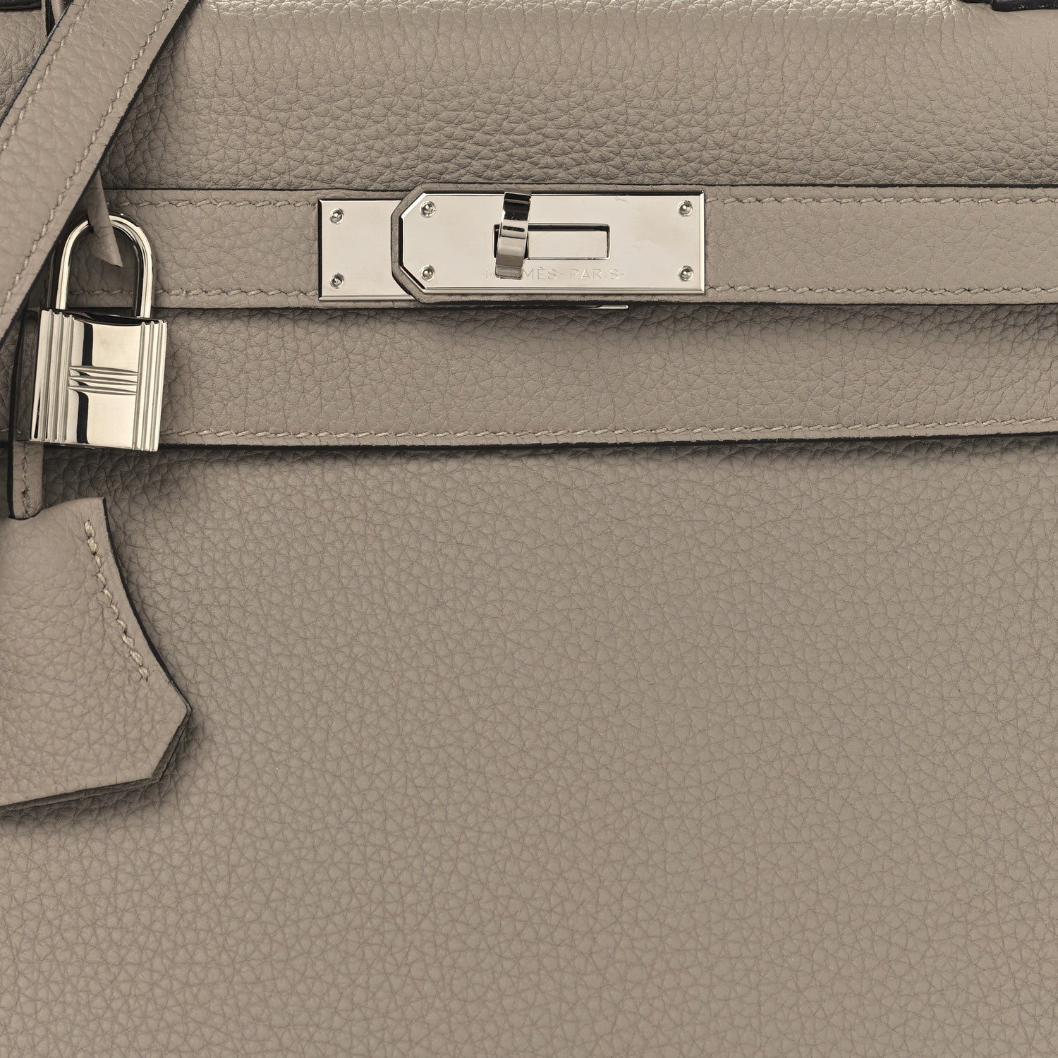 Hermes Togo Kelly Retourne 28 Gris Tourterelle 8 of 13