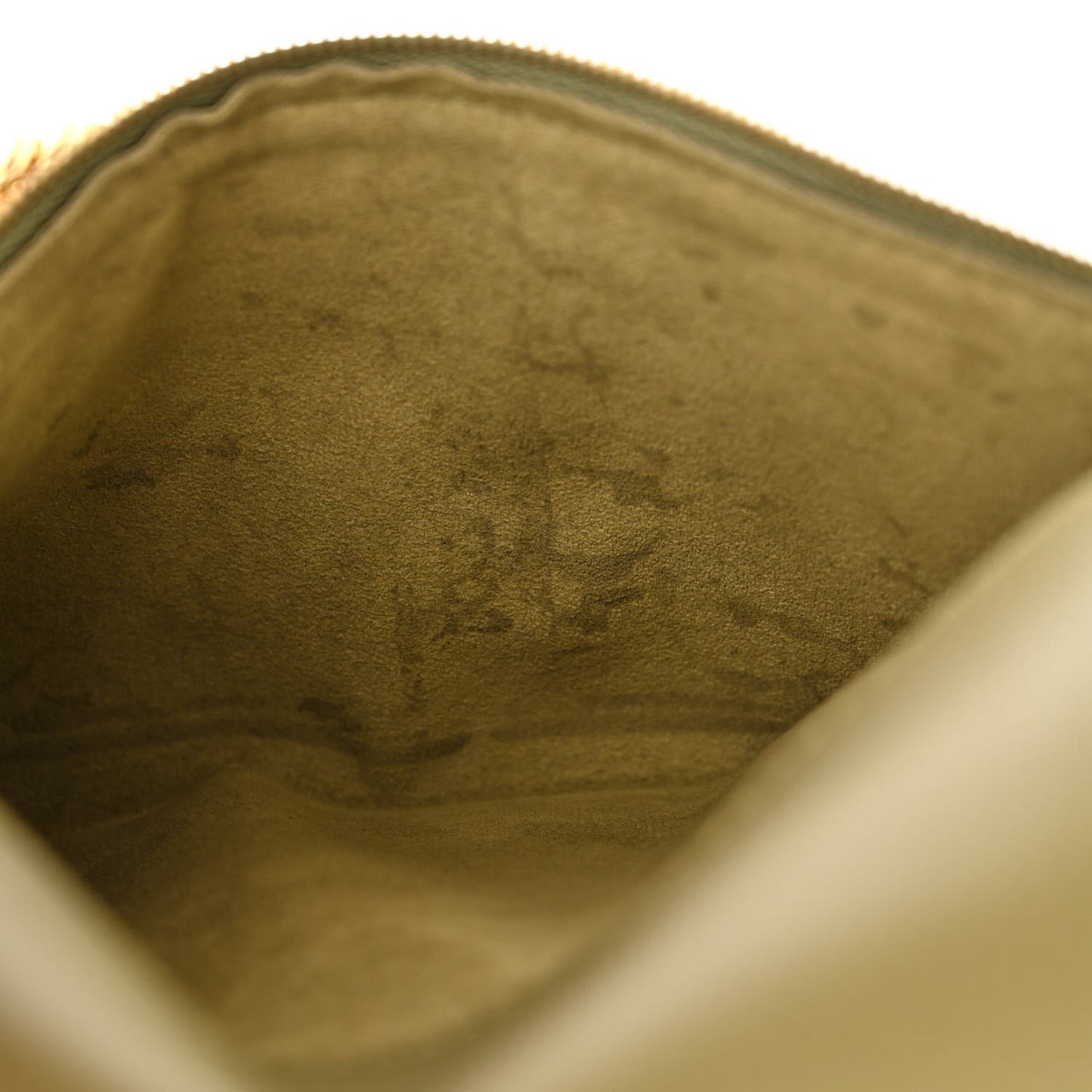 Soft Calfskin Mylockme Chain Bag BB Smokey Brown Green