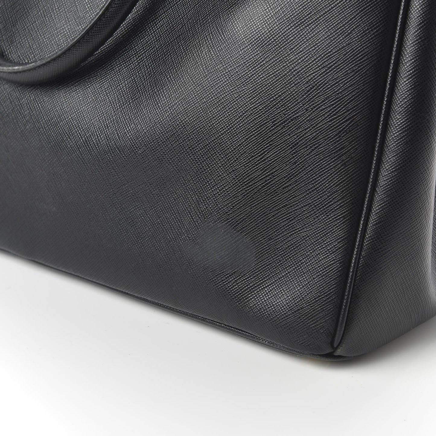 Saffiano Lux Large Tote Black