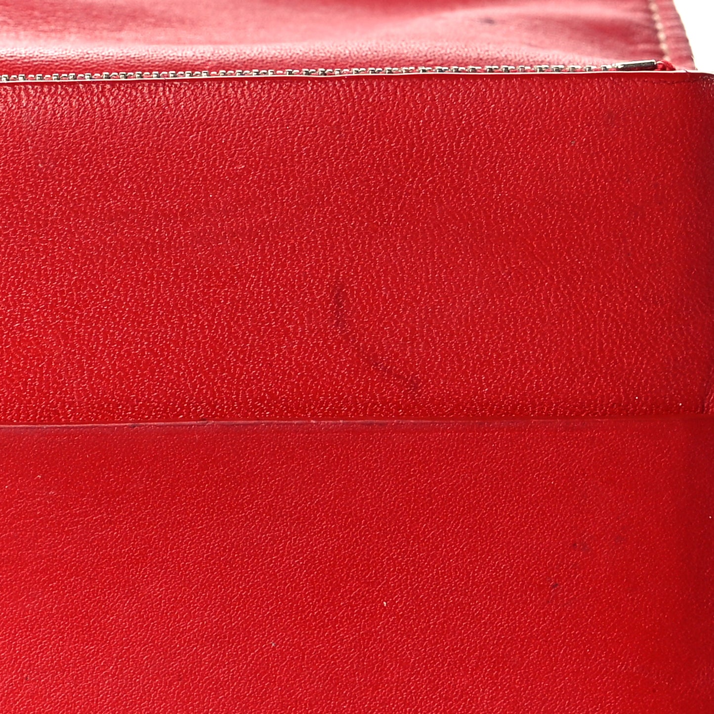Goyardine Long Bi-Fold Wallet Red