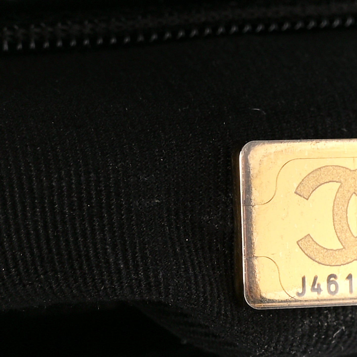 Shiny Aged Calfskin Quilted Nano Kelly Shopper Black