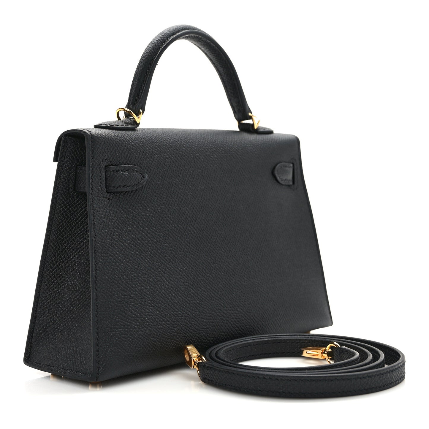 Epsom Mini Kelly Sellier 20 Black
