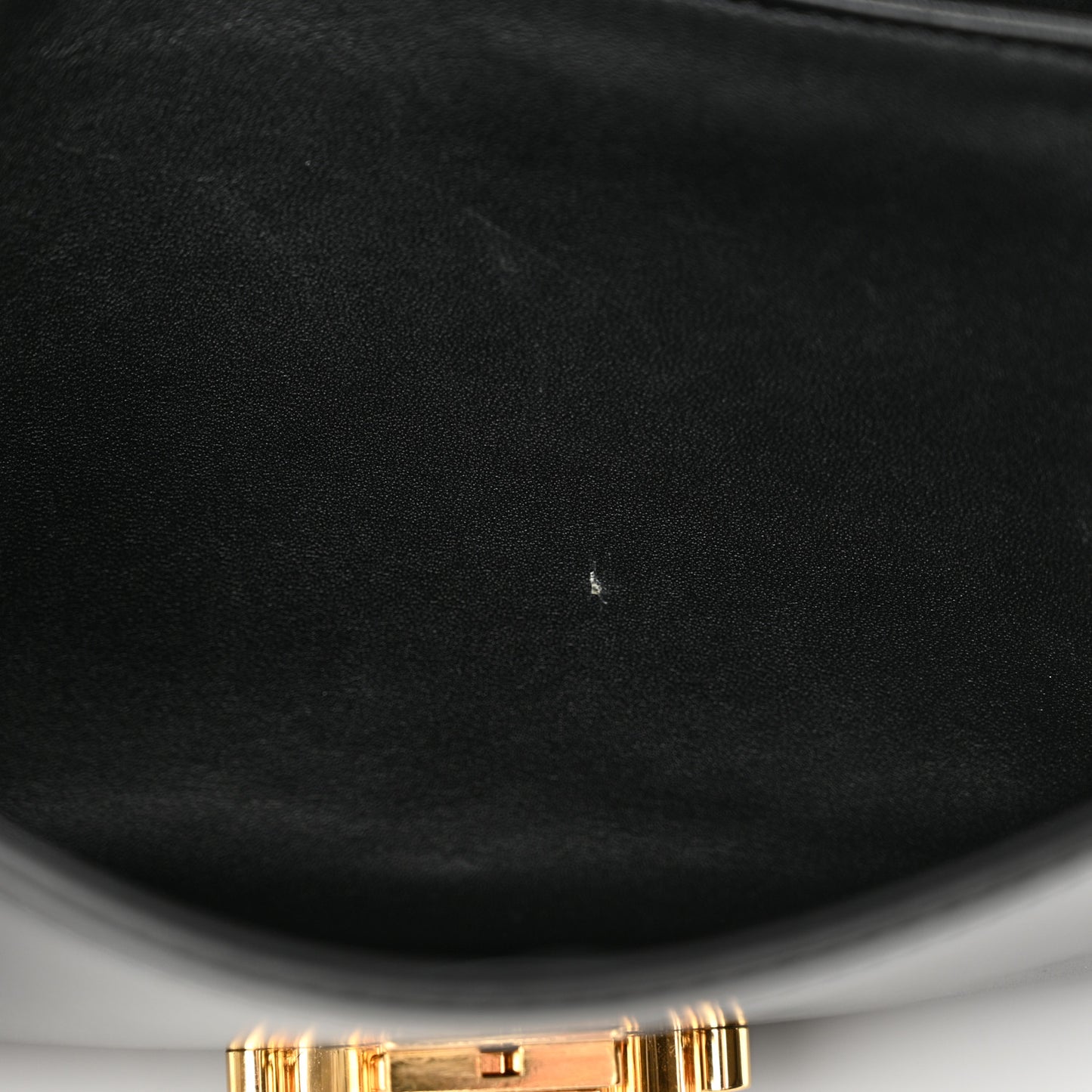 Shiny Calfskin Medium Triomphe Black