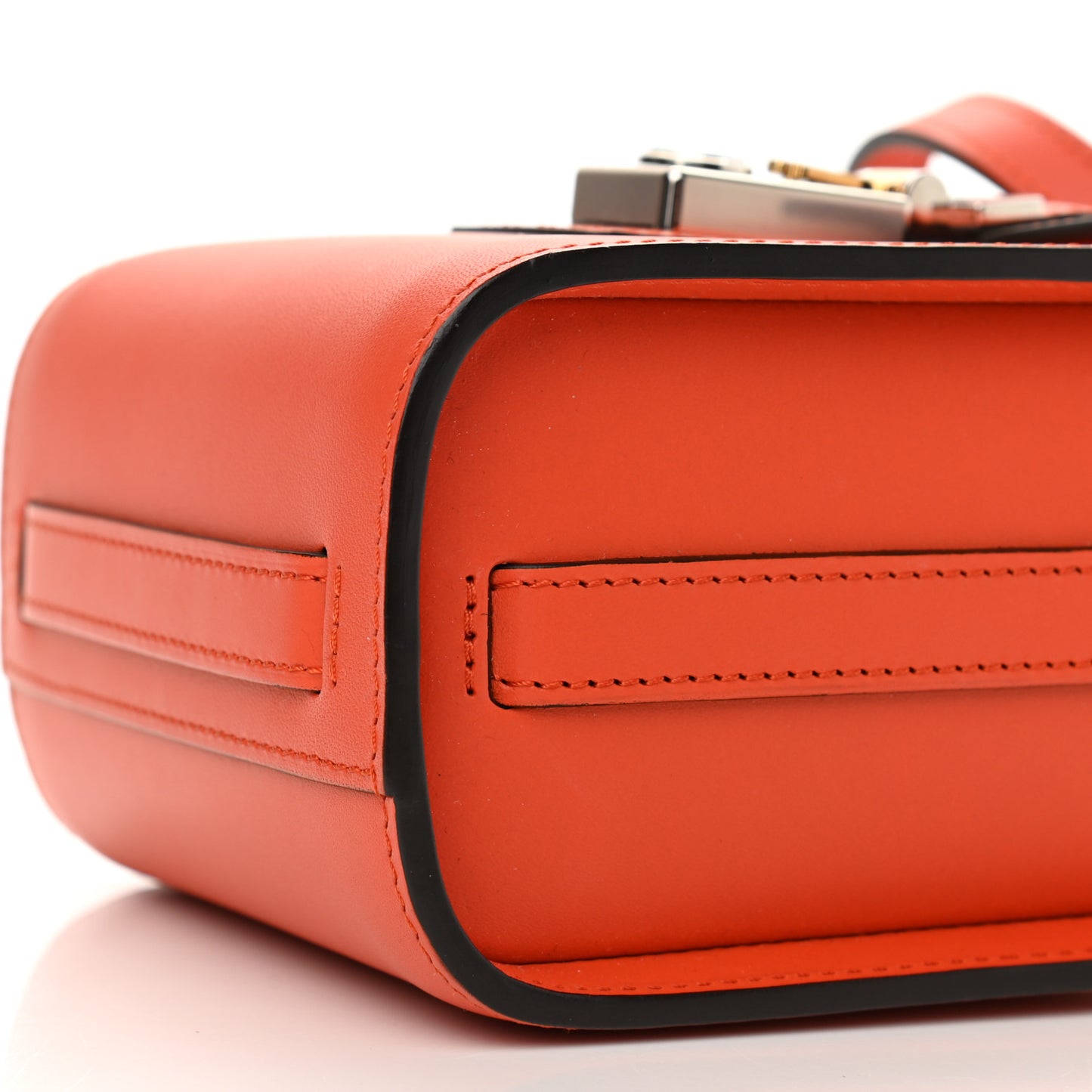 Box Calfskin Cabotine Orange
