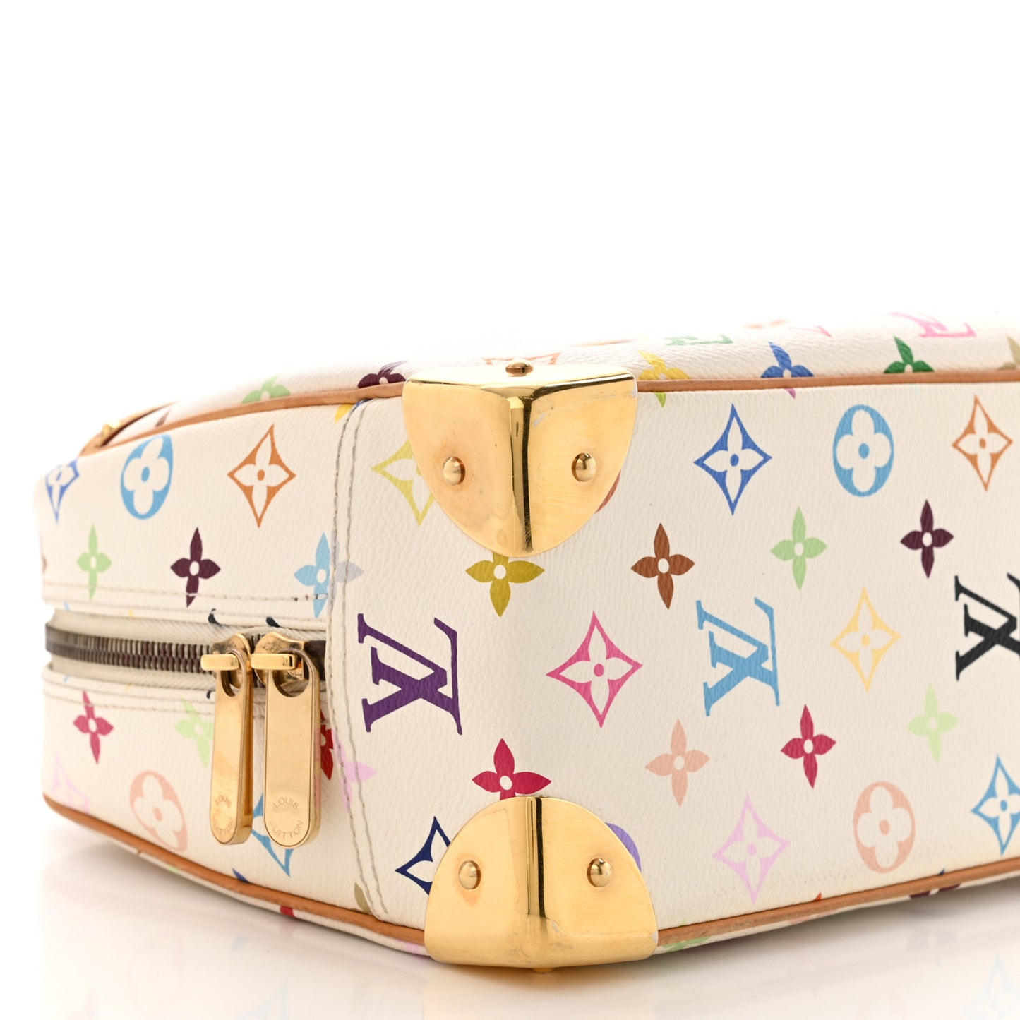 Monogram Multicolor Trouville White