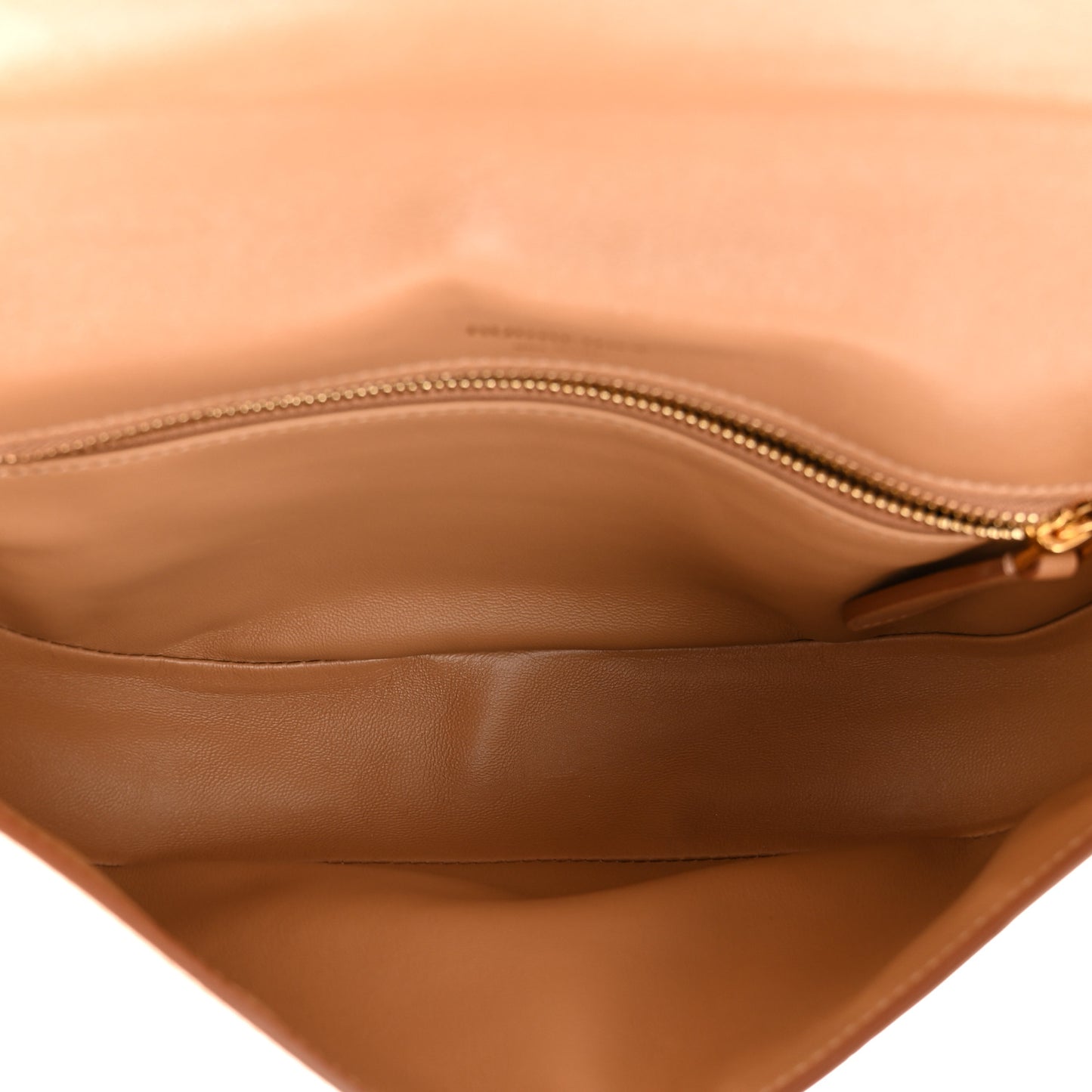 Lambskin Small Olympia Shoulder Bag Tan