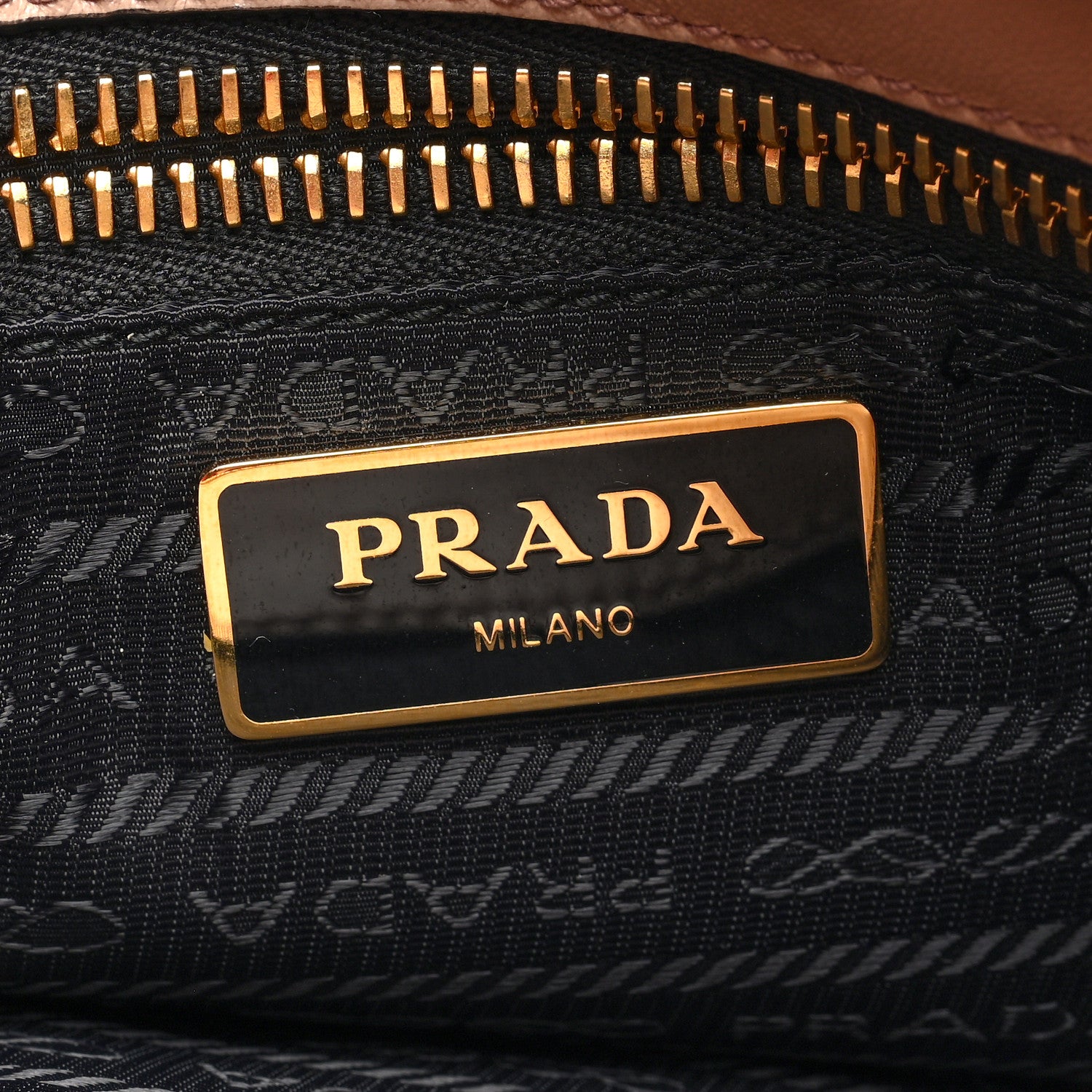 Prada Light Calfskin Triangle Crossbody Cipria 6 of 9