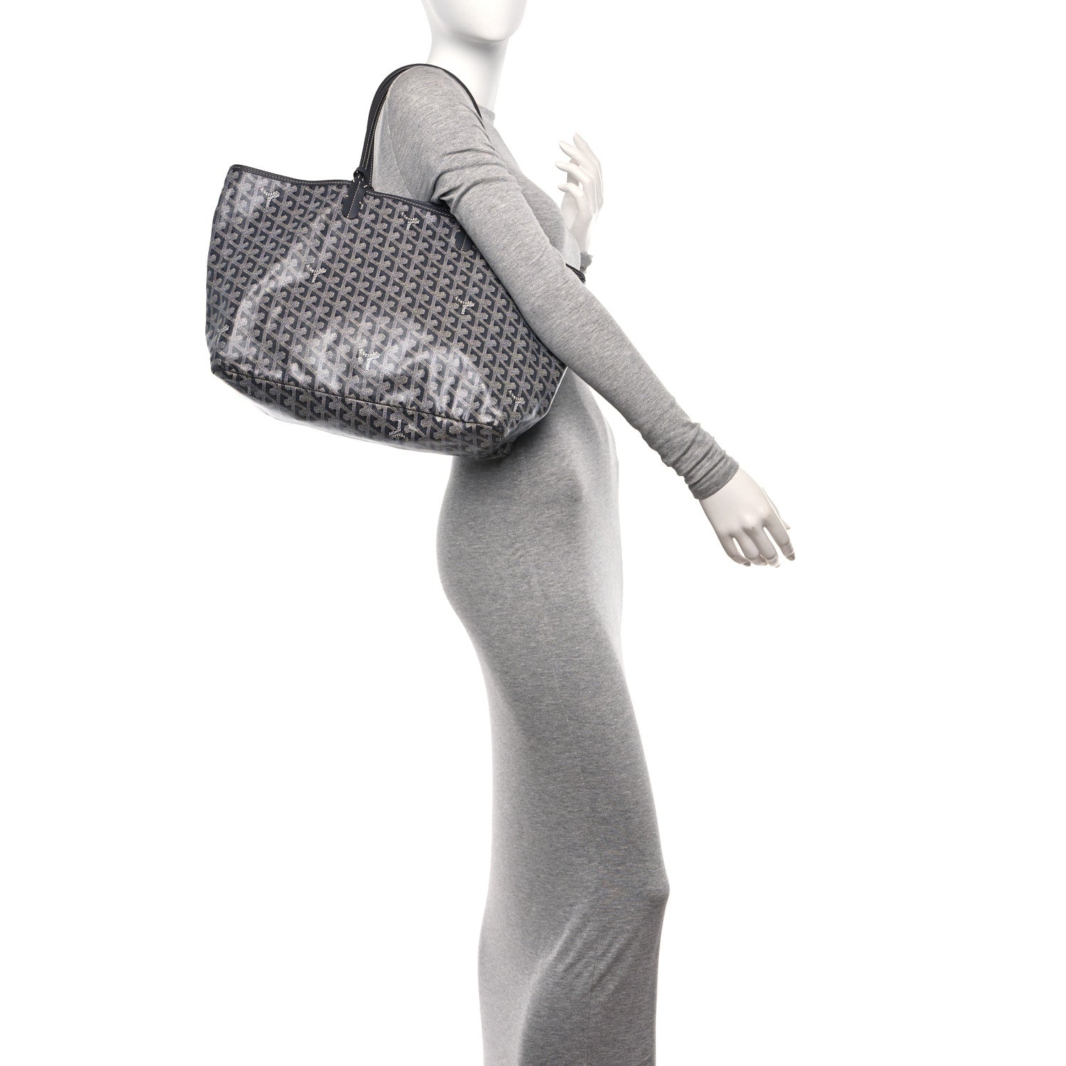 Goyard Goyardine Saint Louis PM Grey 3 of 10