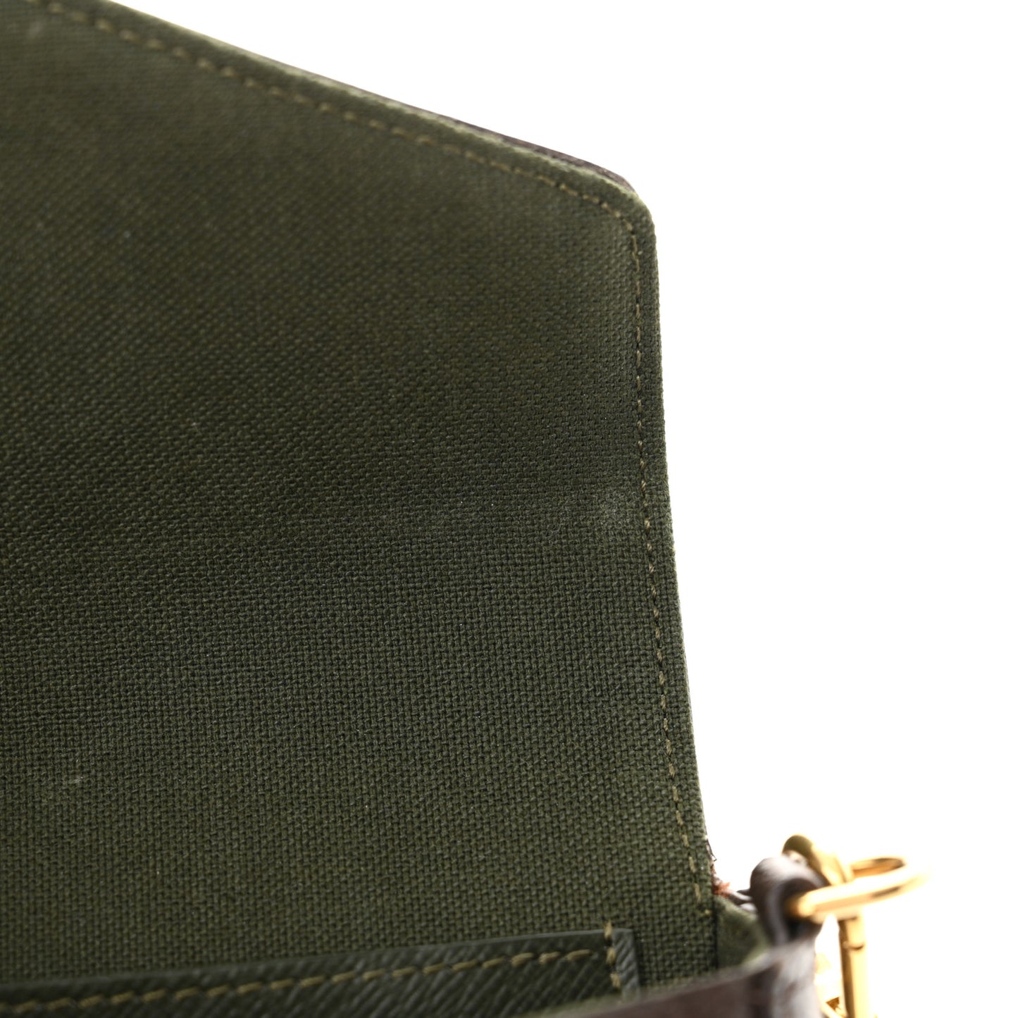Monogram Felicie Strap & Go Kaki