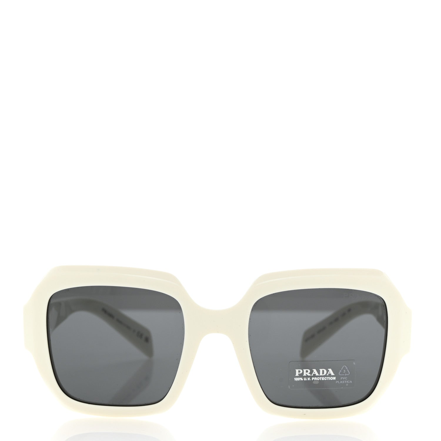 Prada Acetate Sunglasses SPR 28Z White 2 of 7