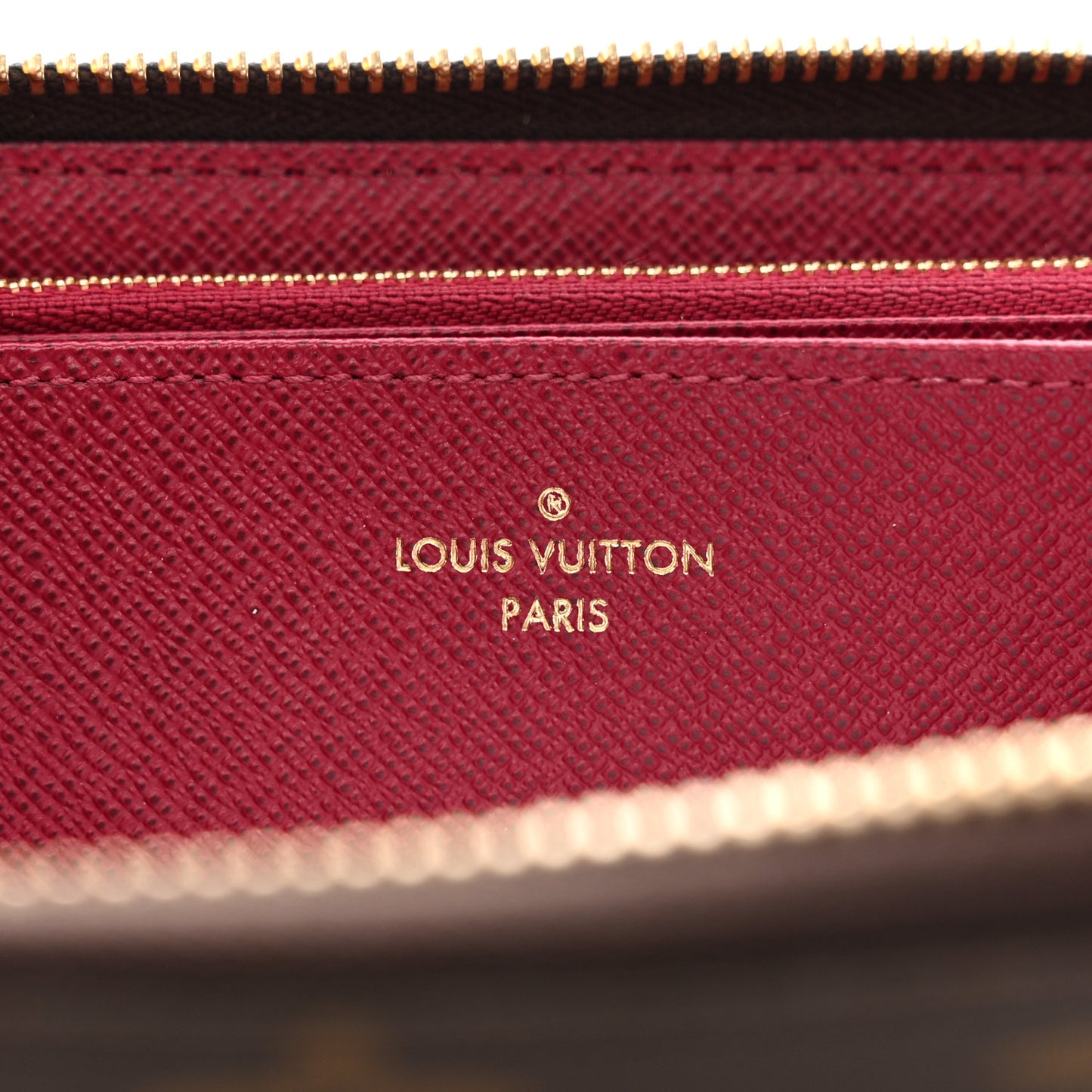 Monogram Zippy Wallet Fuchsia