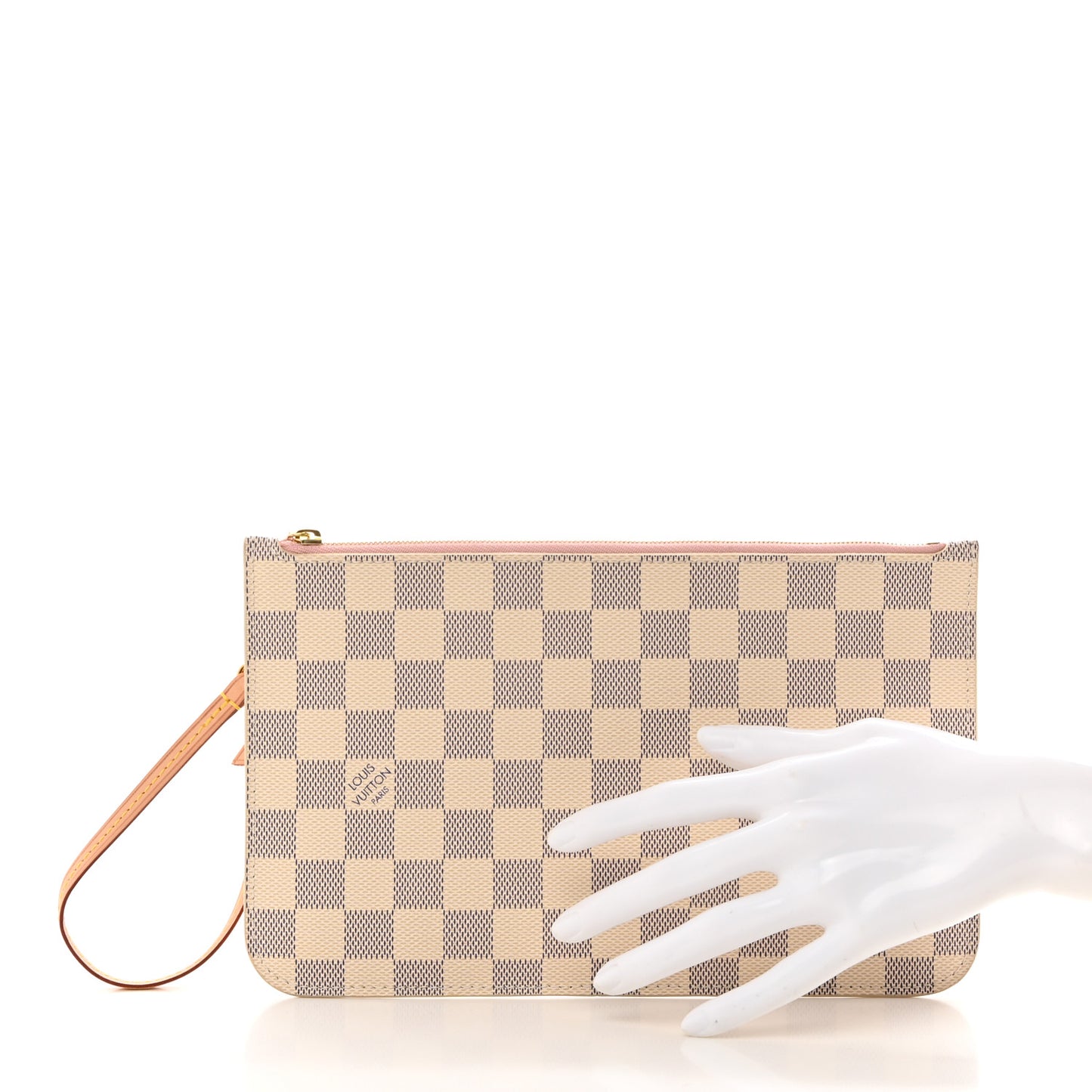 Damier Azur Neverfull MM GM Pochette Rose Ballerine