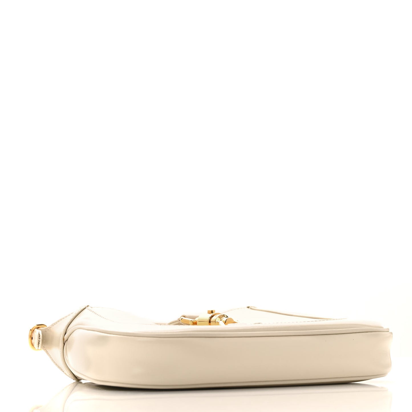 Boarded Dyana Lux Calfskin Mini Jackie 1961 Hobo Mystic White