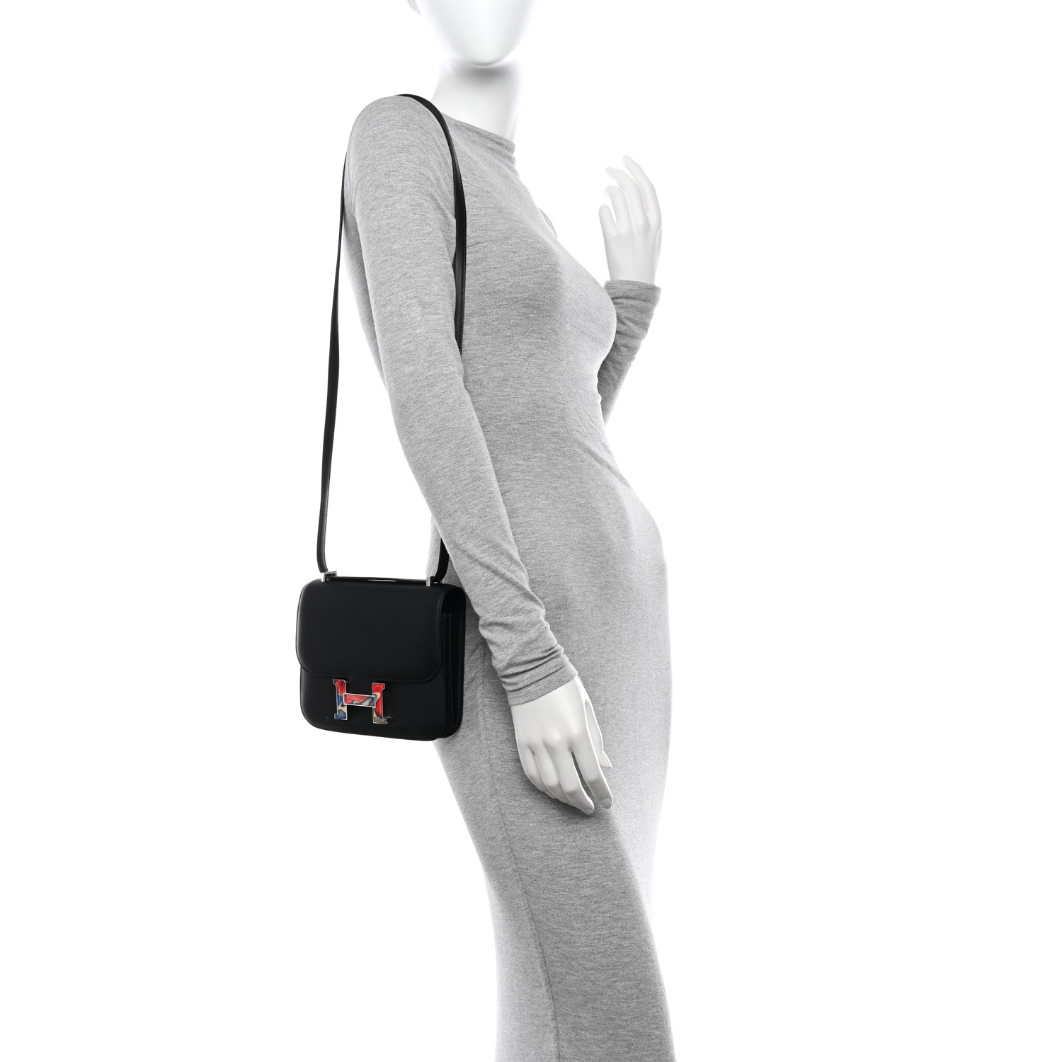 Hermes Swift Marble Constance 18 Black 2 of 12