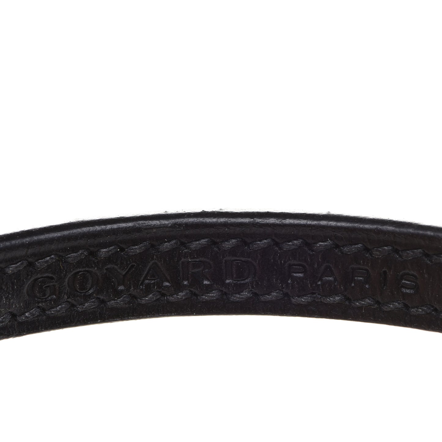 Goyardine Dog Collar Black