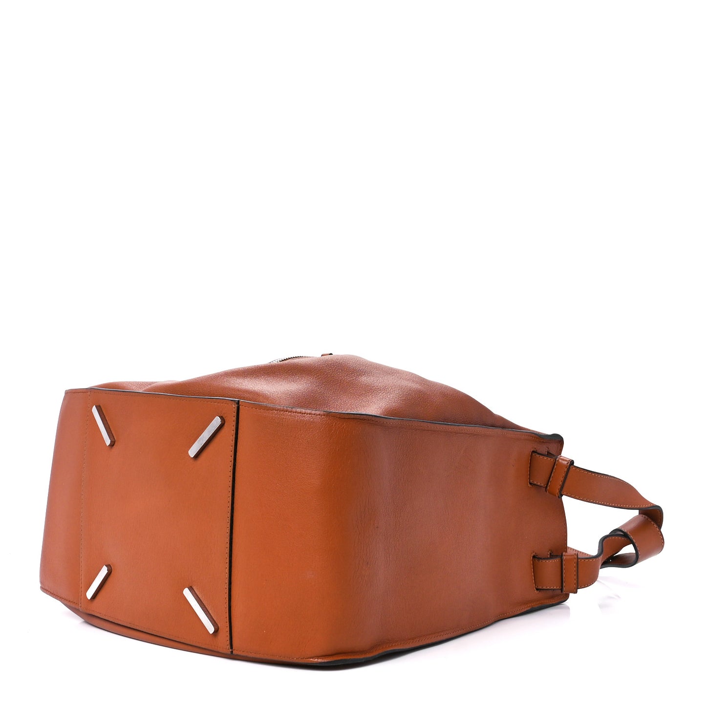 Calfskin Medium Hammock Shoulder Bag Tan