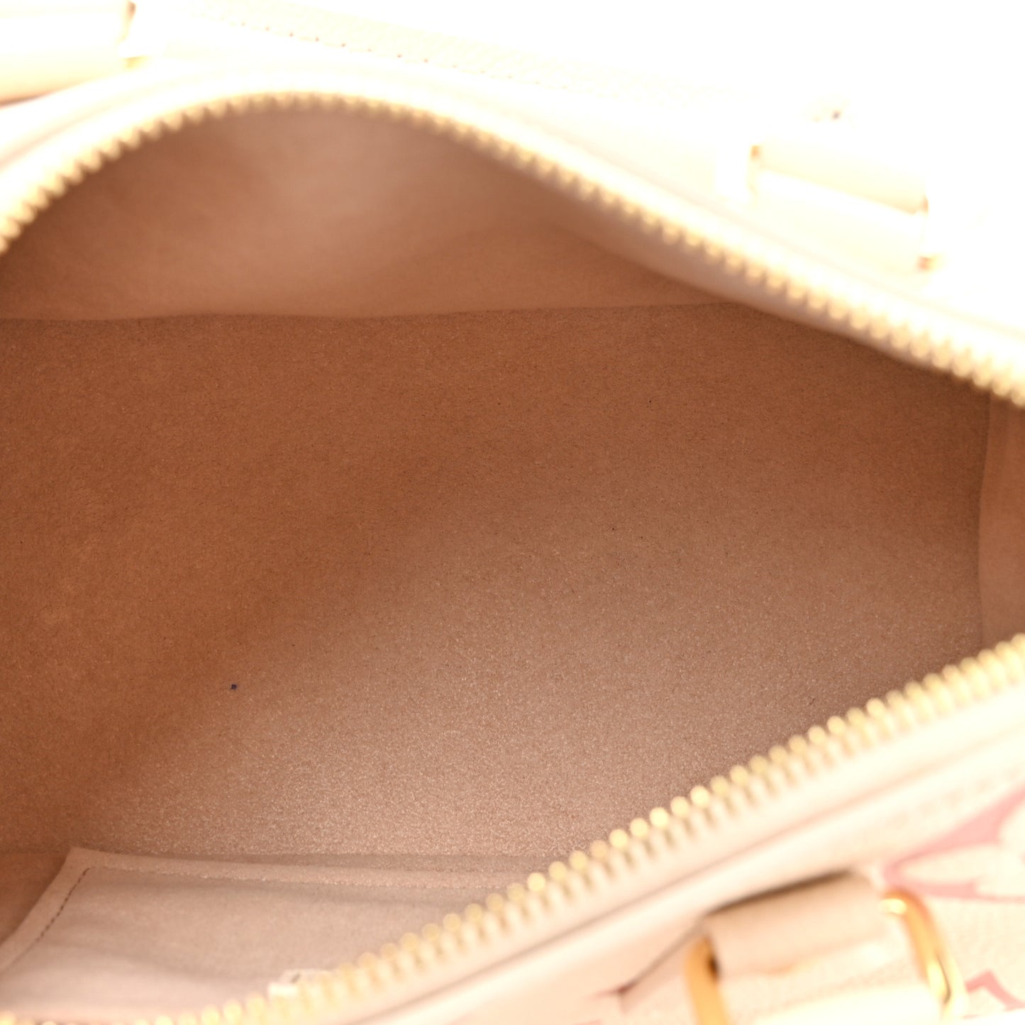 Empreinte Monogram Giant Speedy Bandouliere 20 Creme Rose Trianon