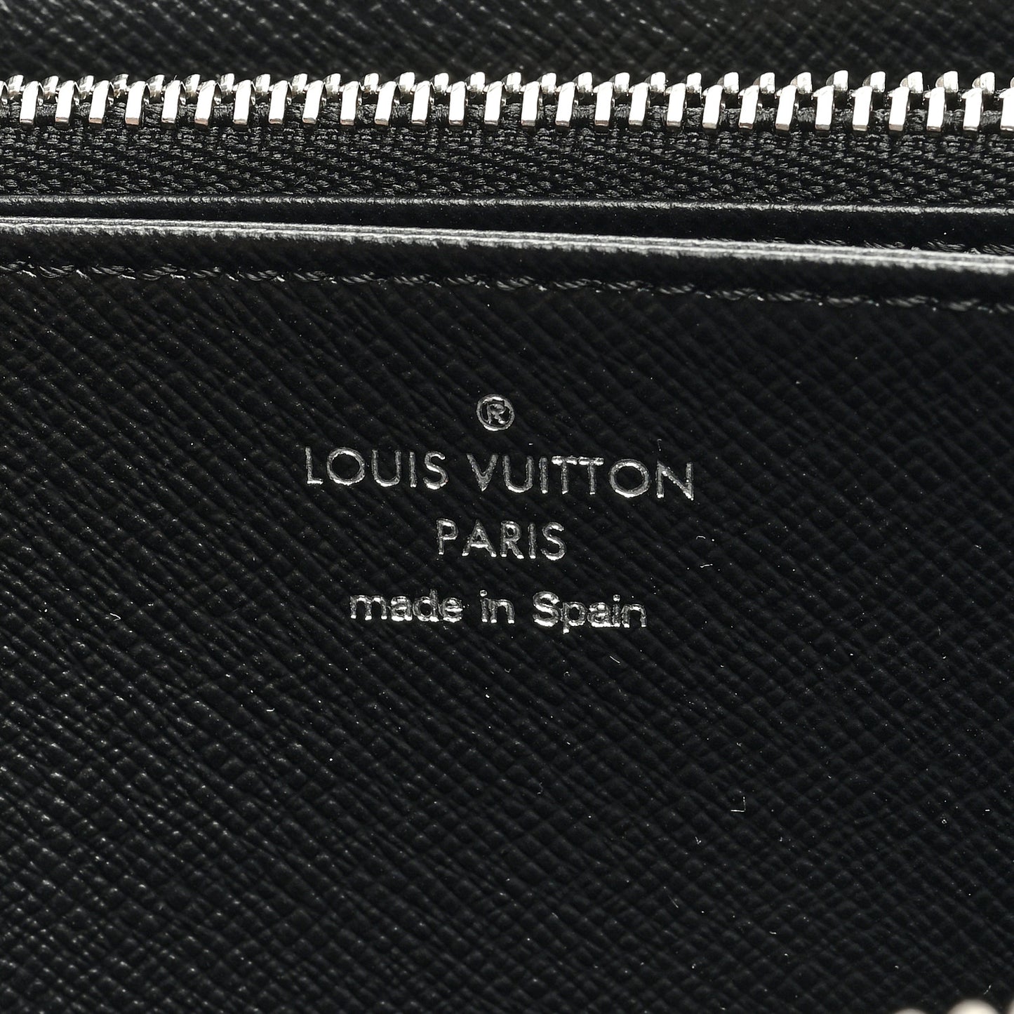 LOUIS VUITTON Denim Monogram Jacquard Zippy Wallet Grey