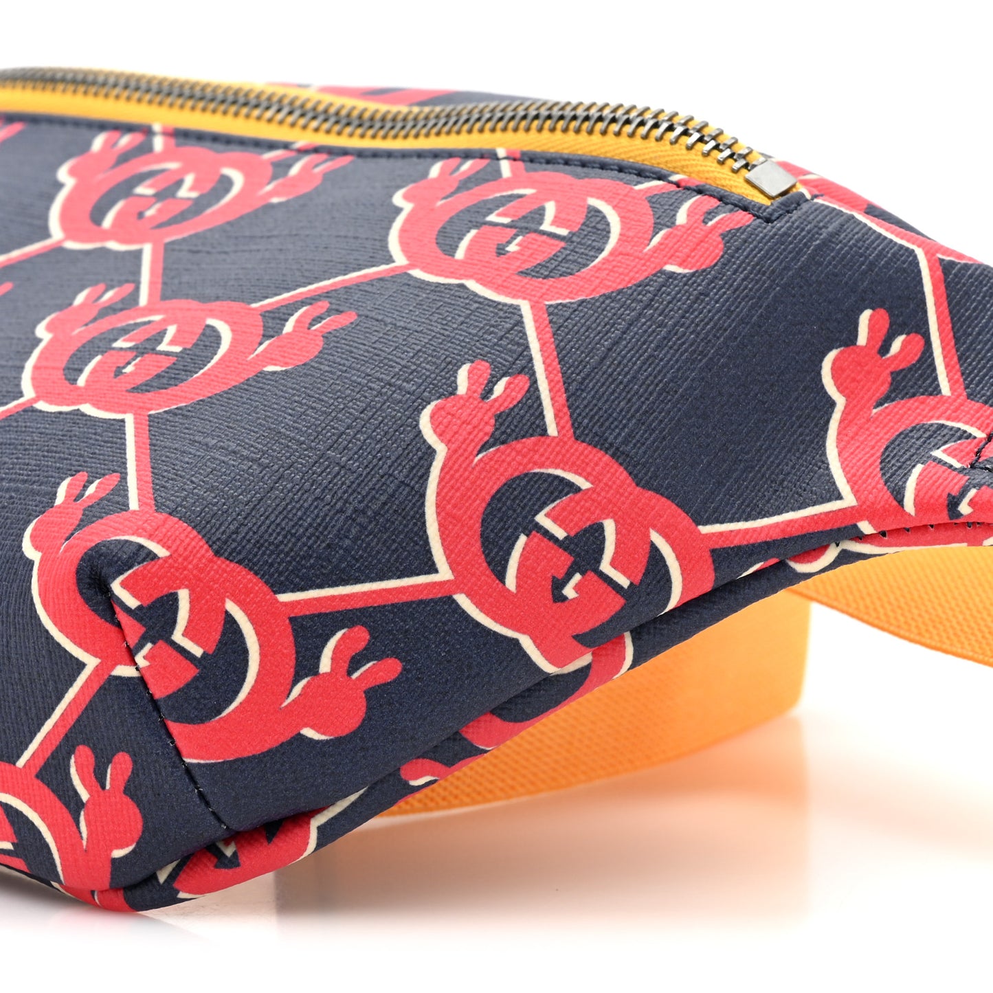 Coated Canvas Interlocking G Snail Childrens Belt Bag Blue