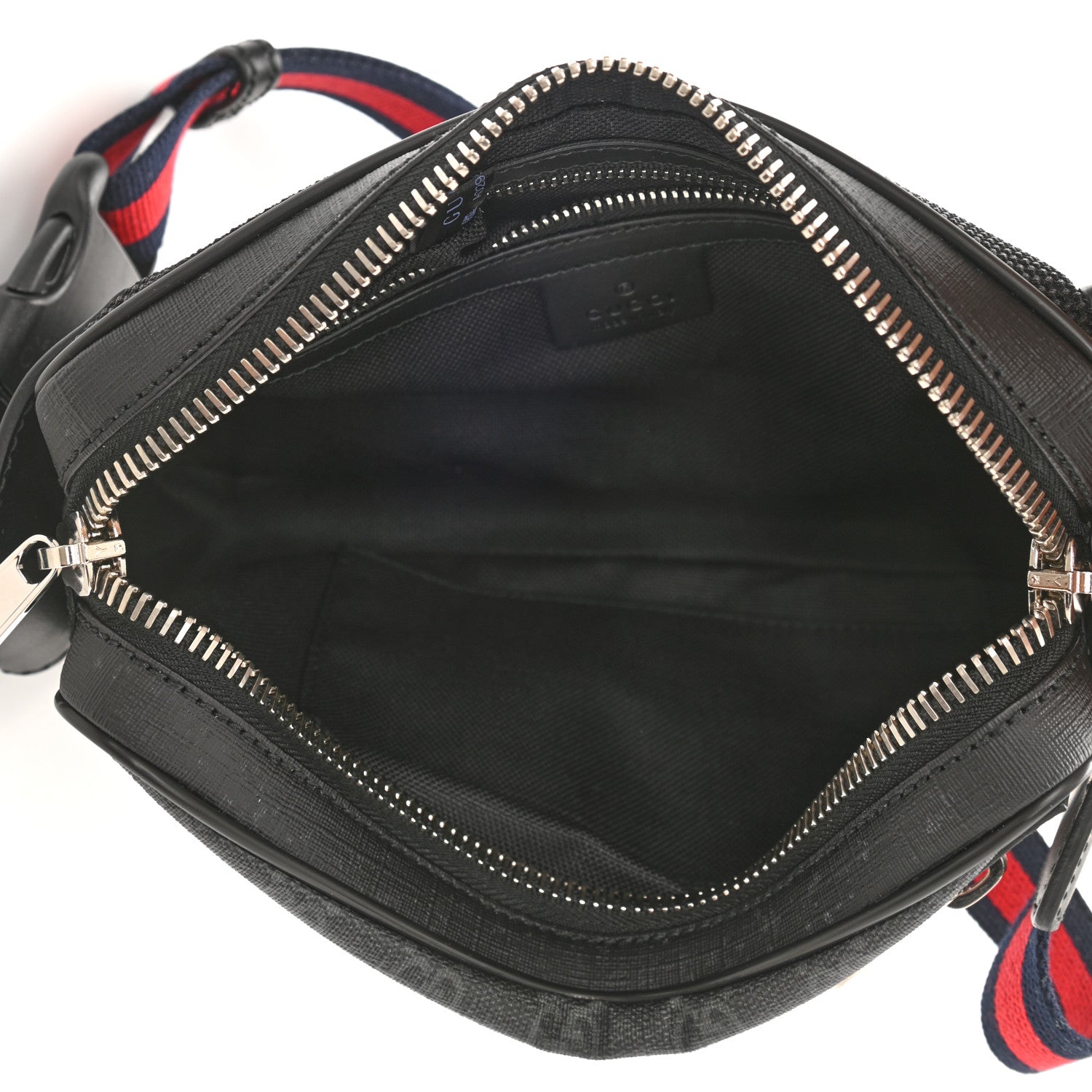 Gucci Soft GG Supreme Monogram Tigers Belt Bag Black Multicolor 5 of 9