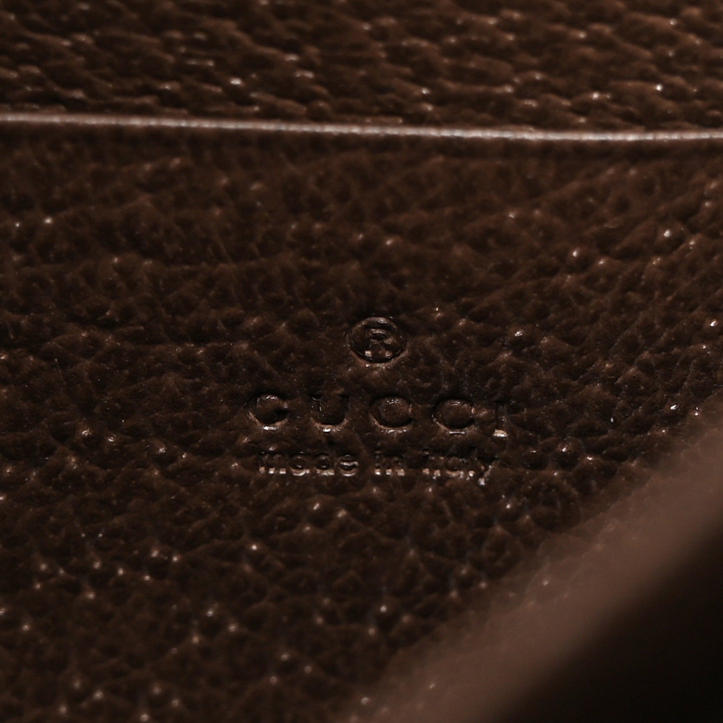 Monogram Jumbo GG Textured Dollar Calfskin Mini Dionysus Chain Wallet Camel Ebony New Acero