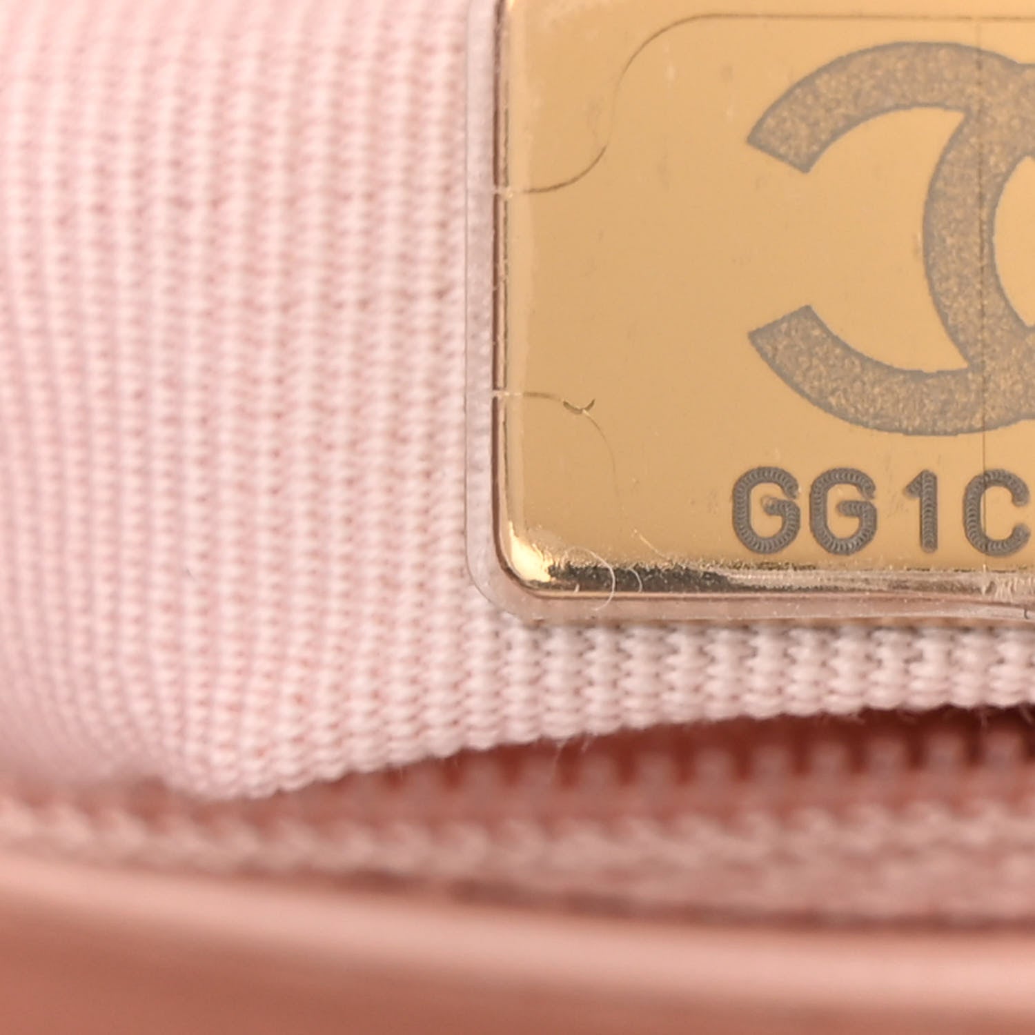 Chanel Shiny Aged Calfskin Quilted Nano Kelly Shopper Light Pink 7 of 11