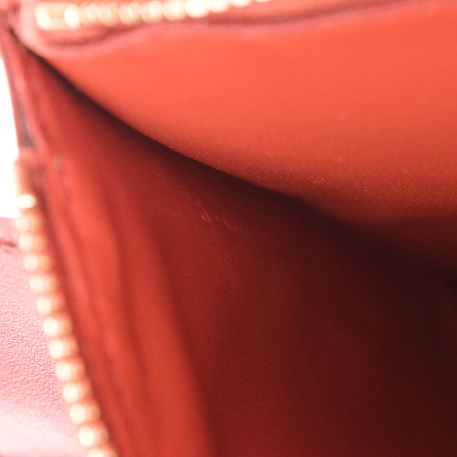 Celine Box Calfskin Medium Classic Box Flap Bag Red 8 of 16