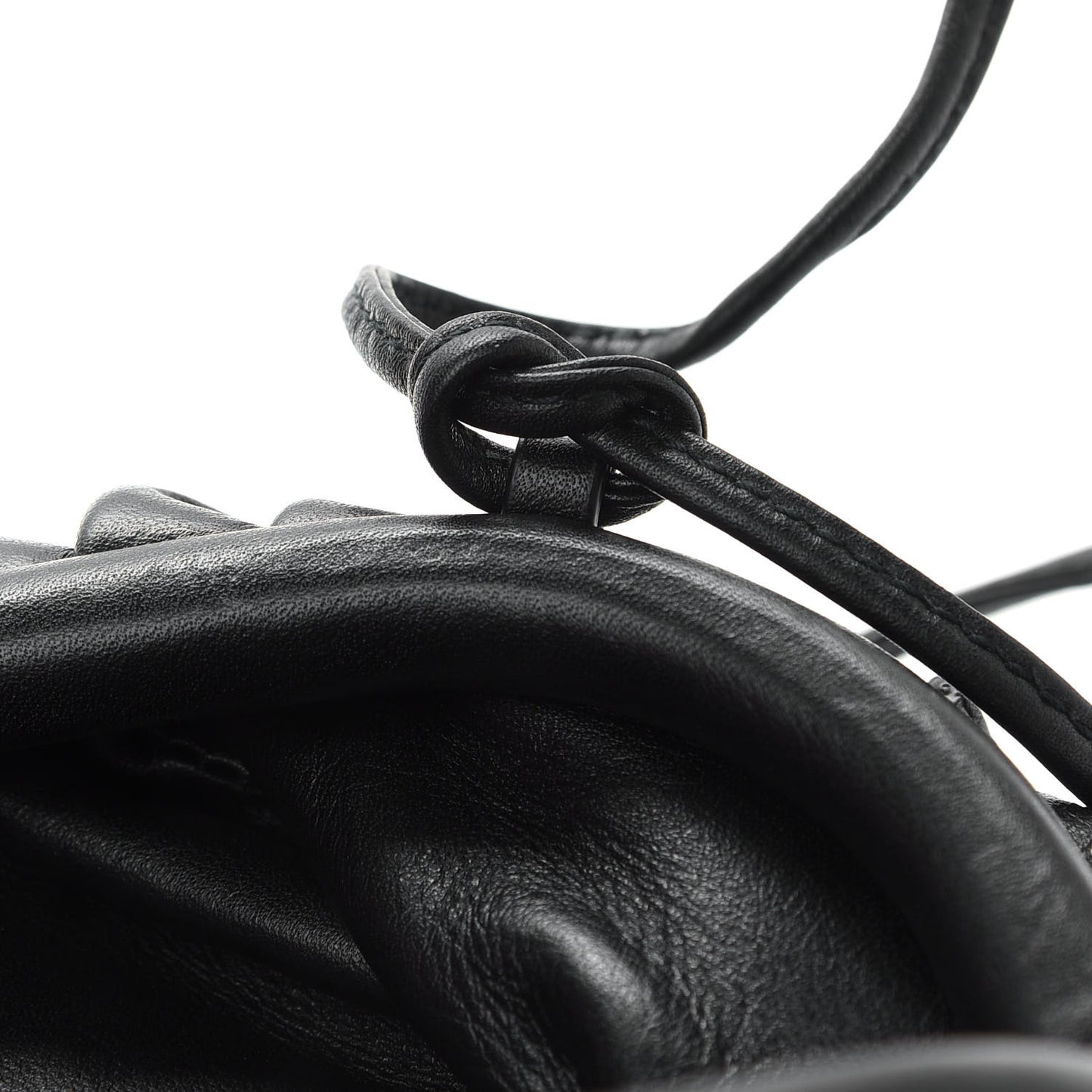 Butter Calfskin The Mini Pouch Black