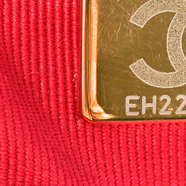 Shiny Caviar Quilted Chain Melody Backpack Black