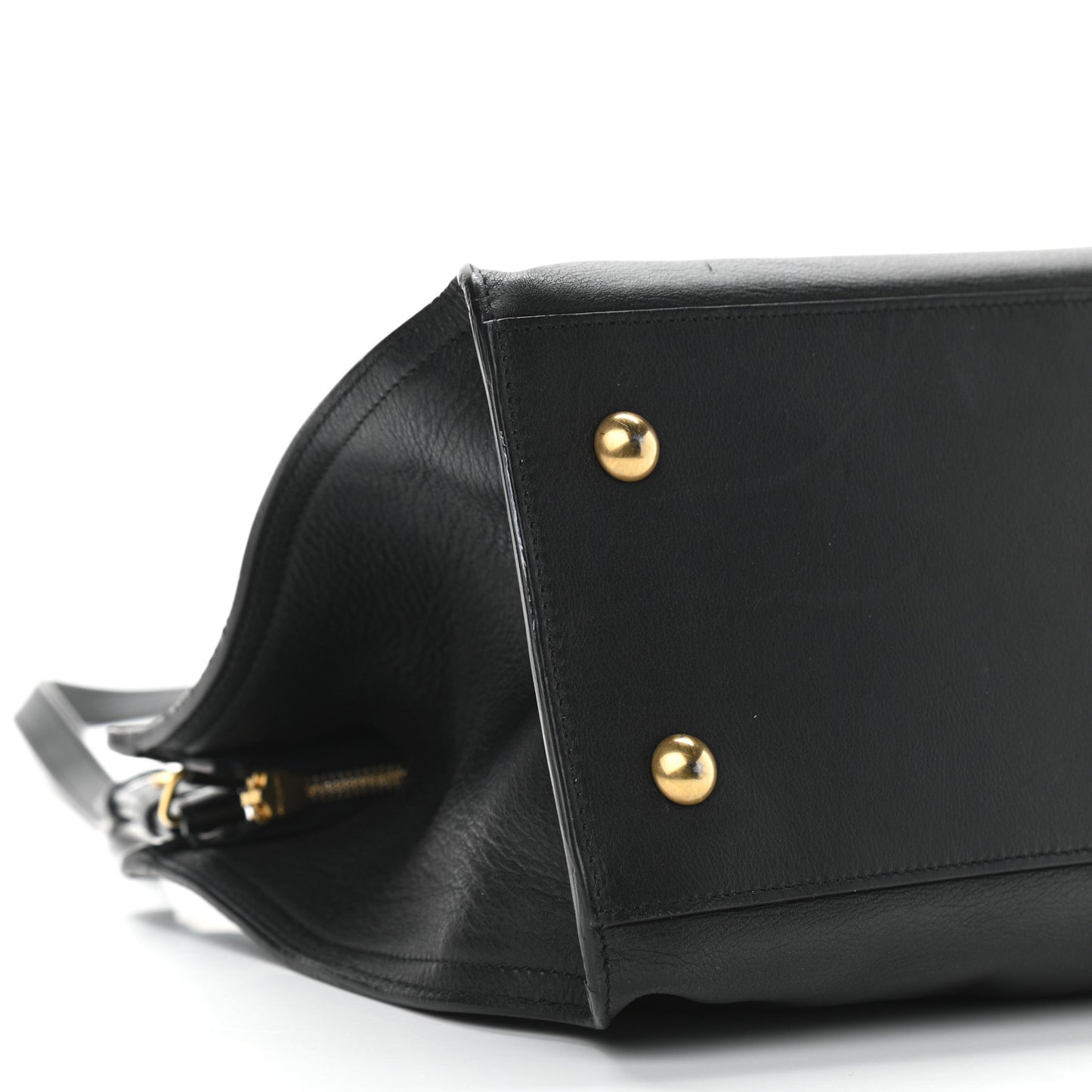 Calfskin Small Classic Y Cabas Black
