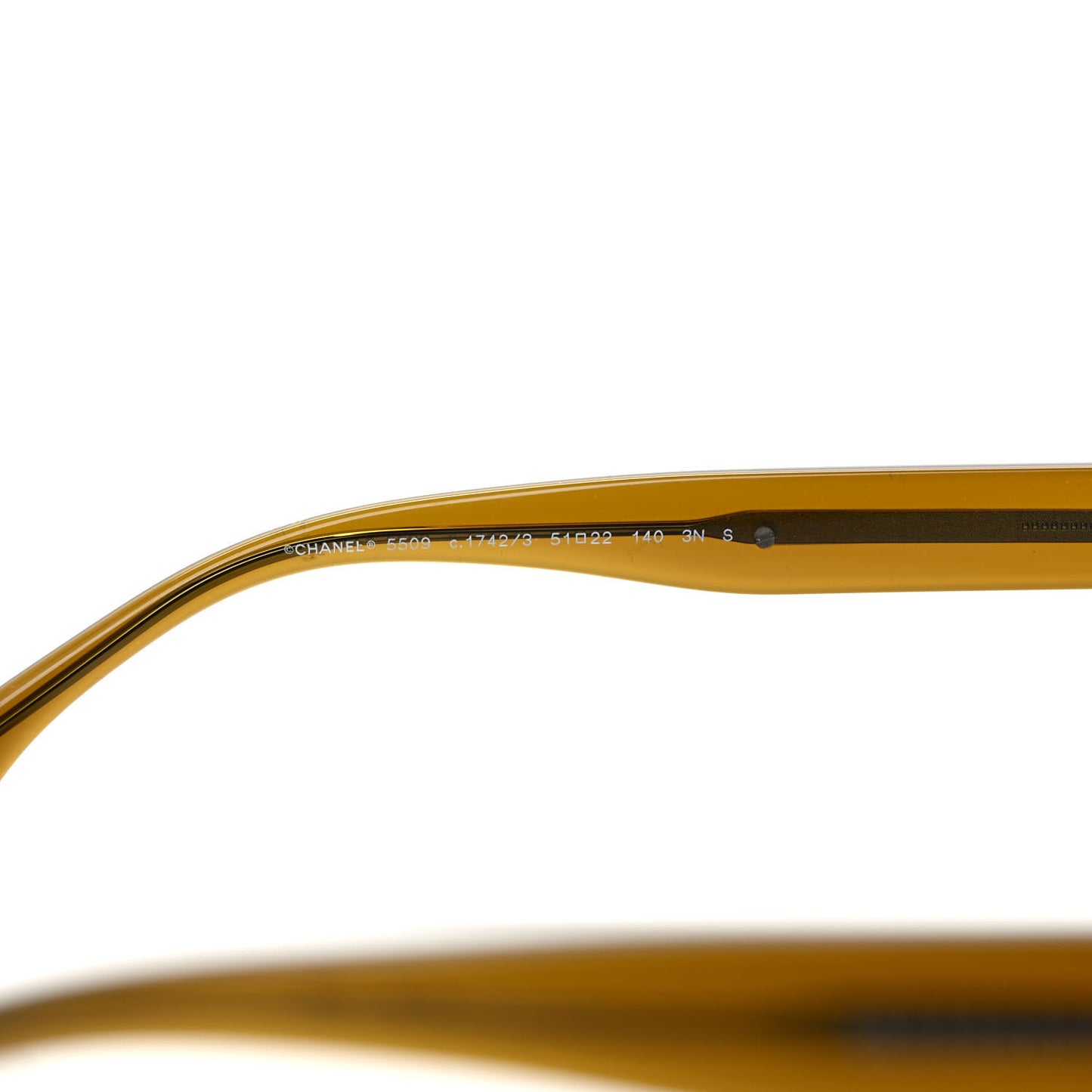 Acetate Square Sunglasses 5509 Khaki