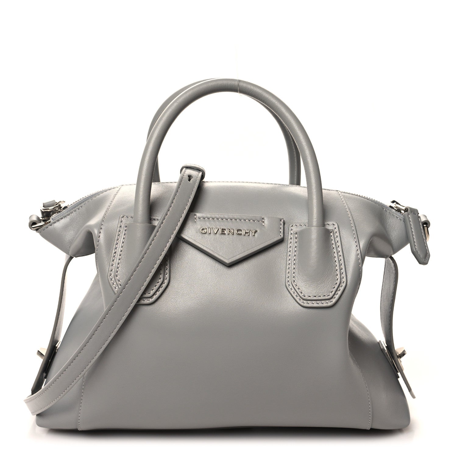 Givenchy Calfskin Small Soft Antigona Pearl Grey 1 of 11
