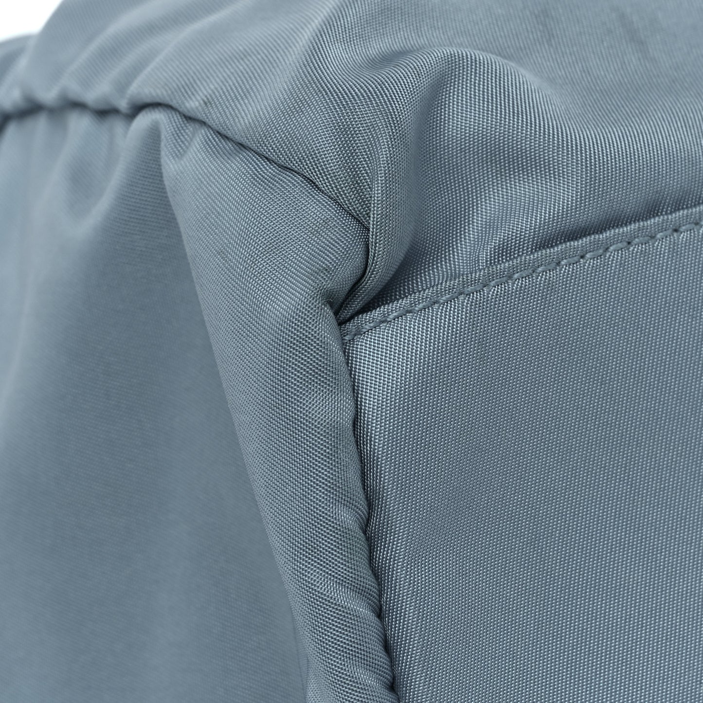 Nylon Saffiano Shoulder Bag Blue