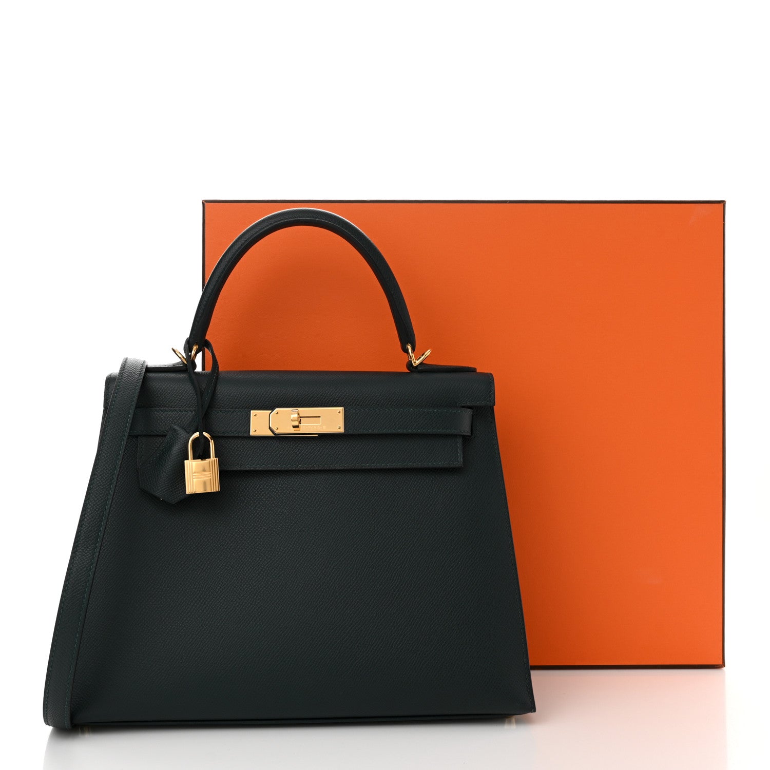 Hermes Epsom Kelly Sellier 28 Vert Cypress 13 of 13