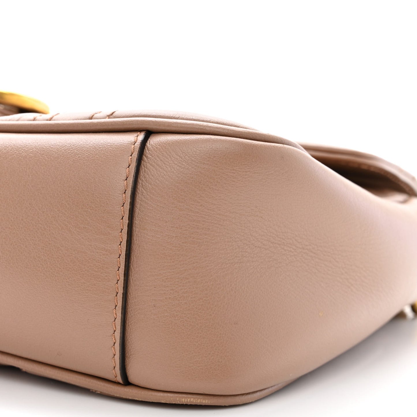 Calfskin Matelasse Small GG Marmont Shoulder Bag Porcelain Rose