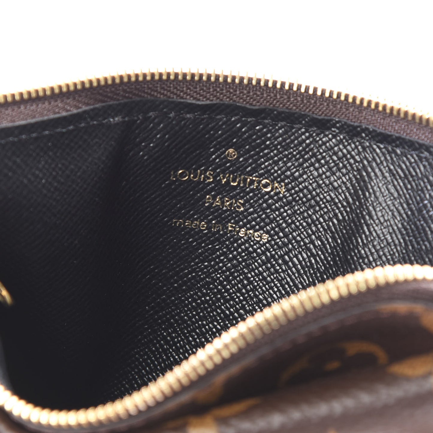 Monogram Recto Verso Card Holder Black