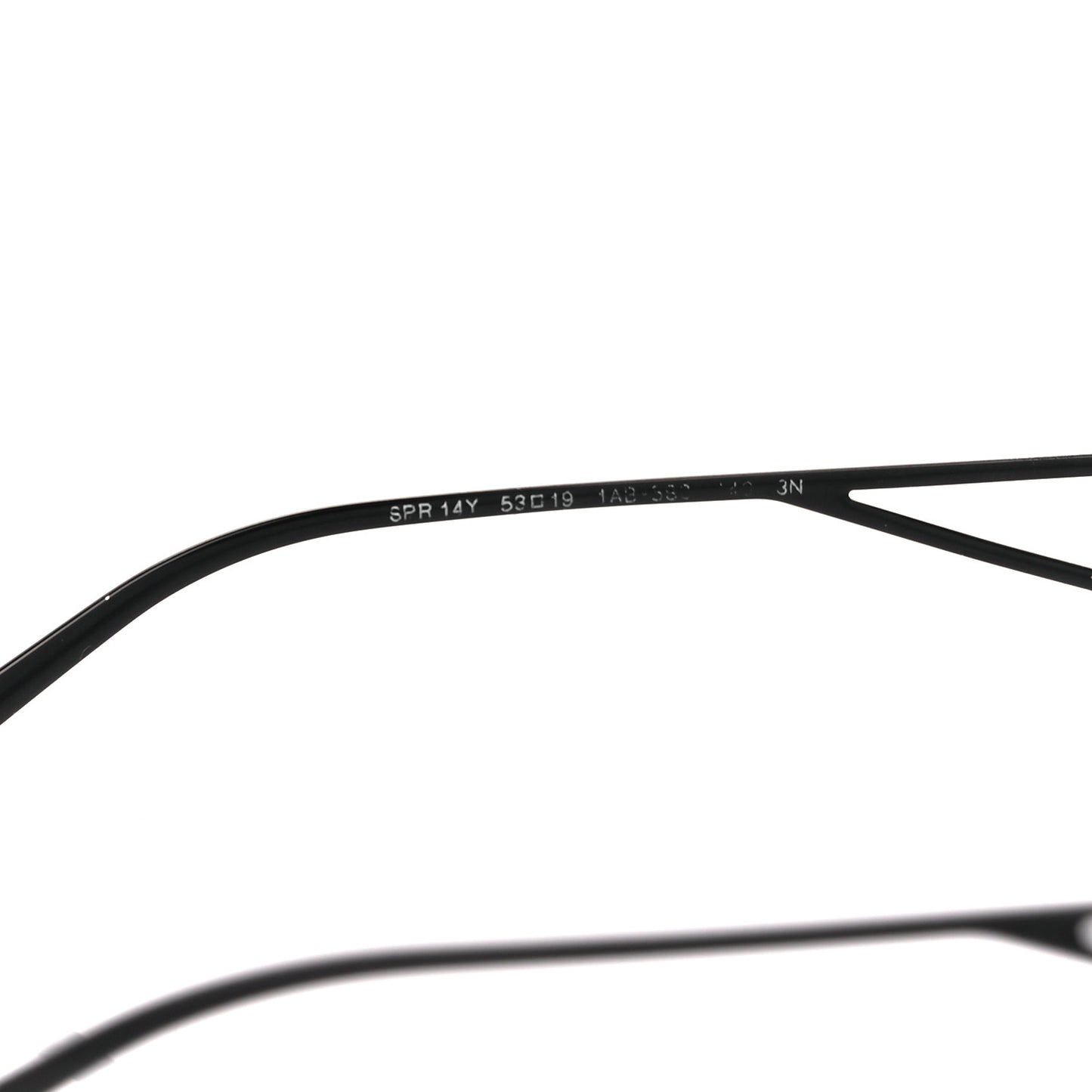 Acetate Sunglasses SPR 14Y Black Slate Gray