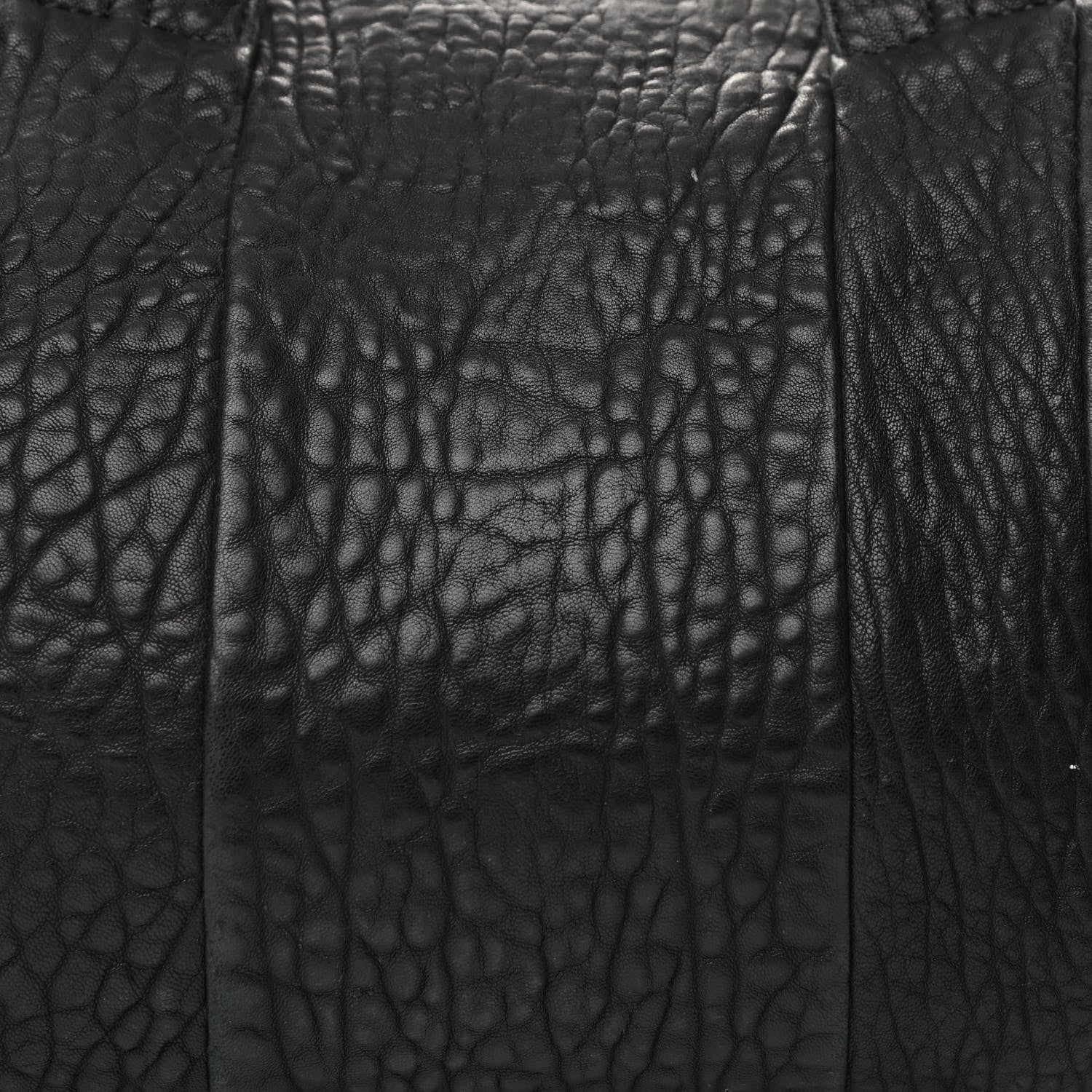 Alexander Wang Pebbled Lambskin Rocco Black Rose Gold Hardware 7 of 13