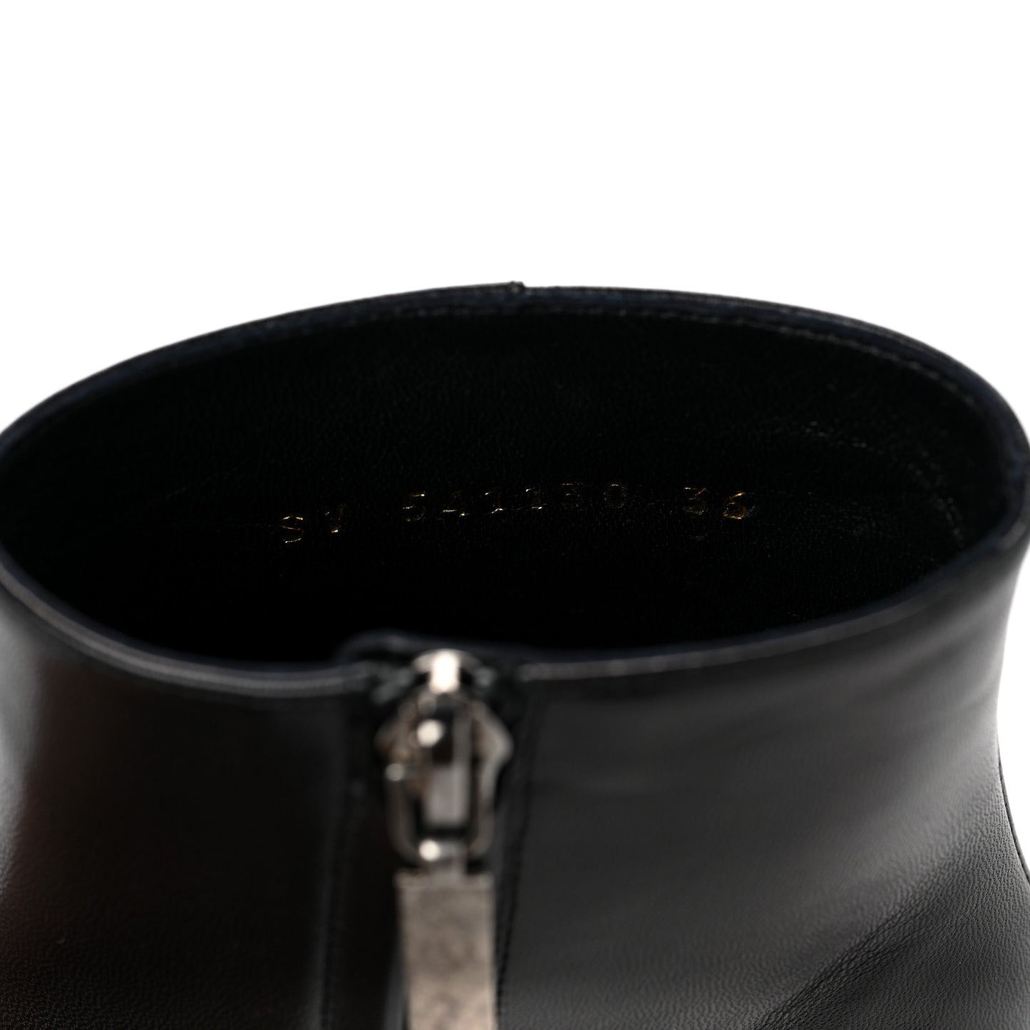 Nappa Loulou Ankle Zip Boots 36 Black