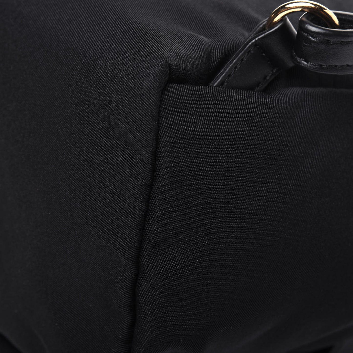 Nylon Eco Alter Nappa Mini Falabella GO Backpack Black