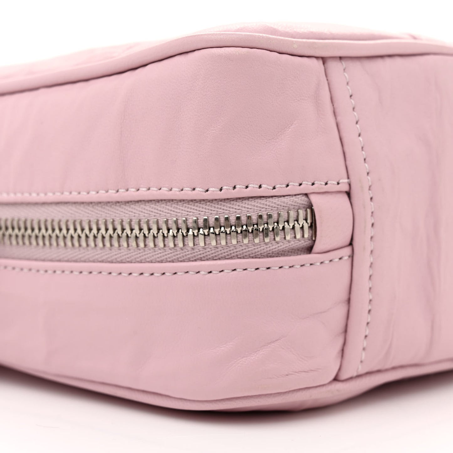 Nappa Antique Medium Re-Edition 2001 Two Handle Bag Alabastro