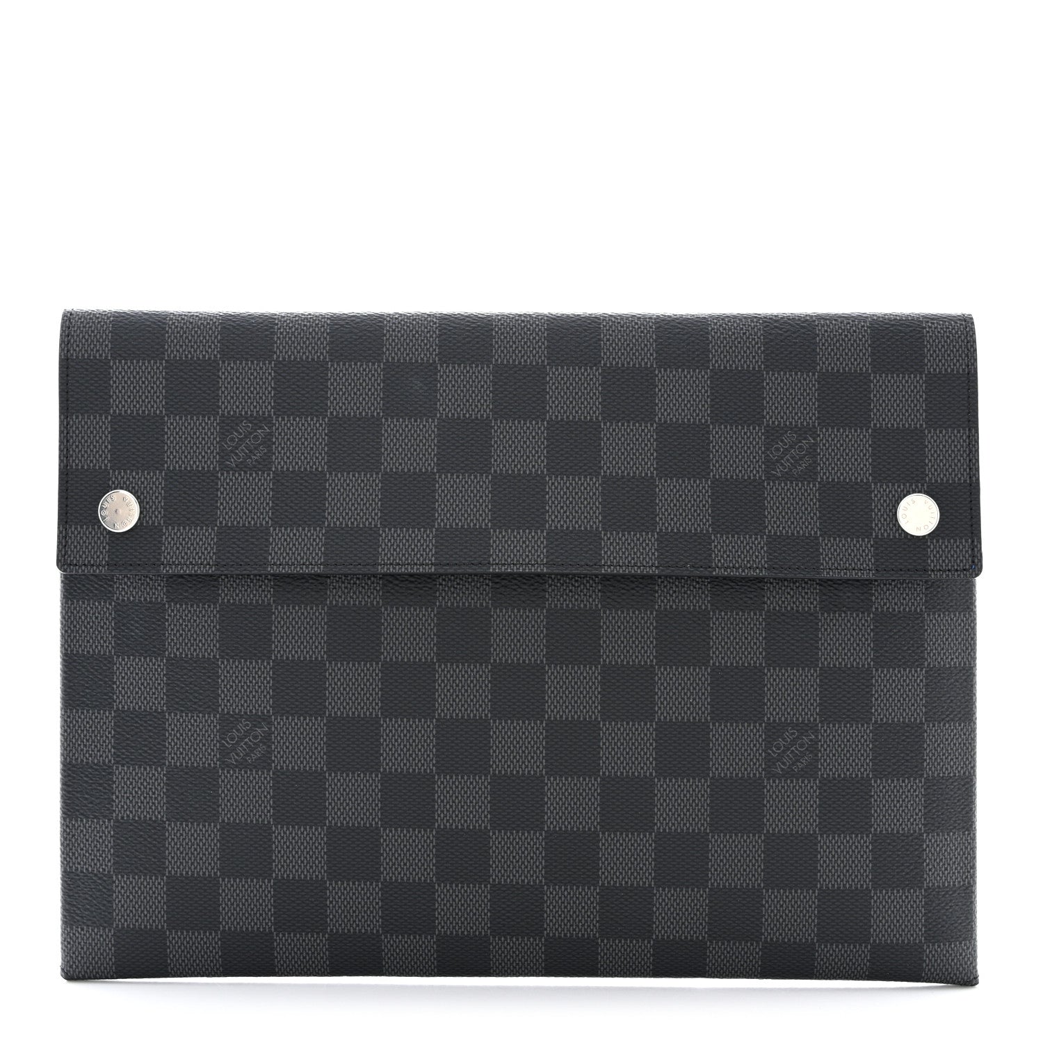 Louis Vuitton Damier Graphite Alpha Triple Pochette 1 of 15