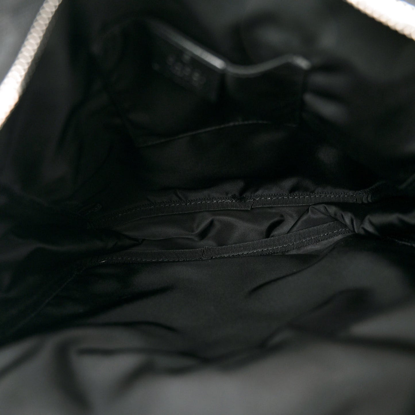 Econyl Nylon Monogram Off The Grid Messenger Black