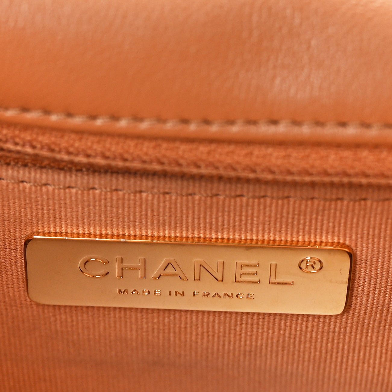 Lambskin Quilted Medium Chanel 19 Flap Brown