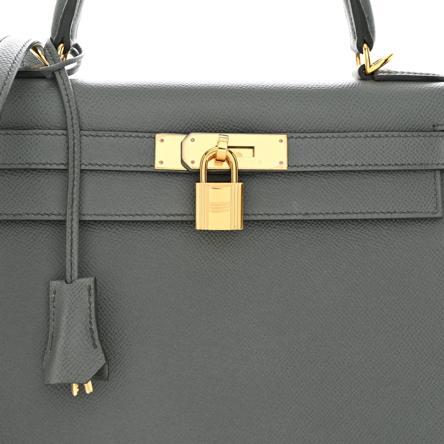 Hermes Epsom Kelly Sellier 28 Vert Amande 9 of 11