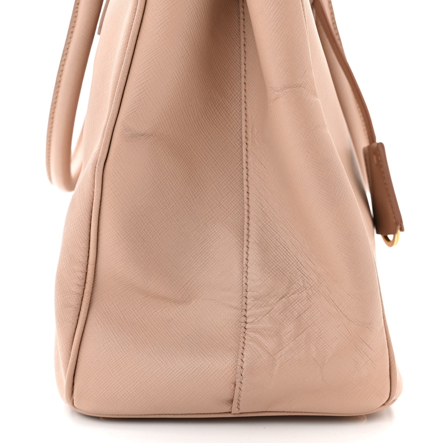 Saffiano Medium Galleria Double Zip Tote Cammeo